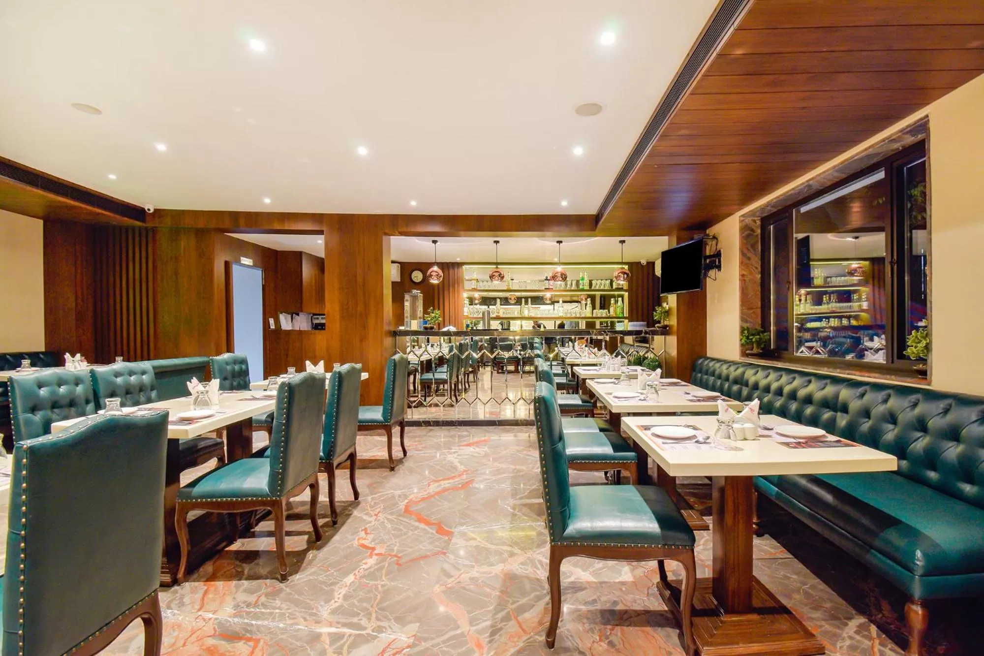 Dining area in Playsales Eco Stay Vijay Nagar Indore