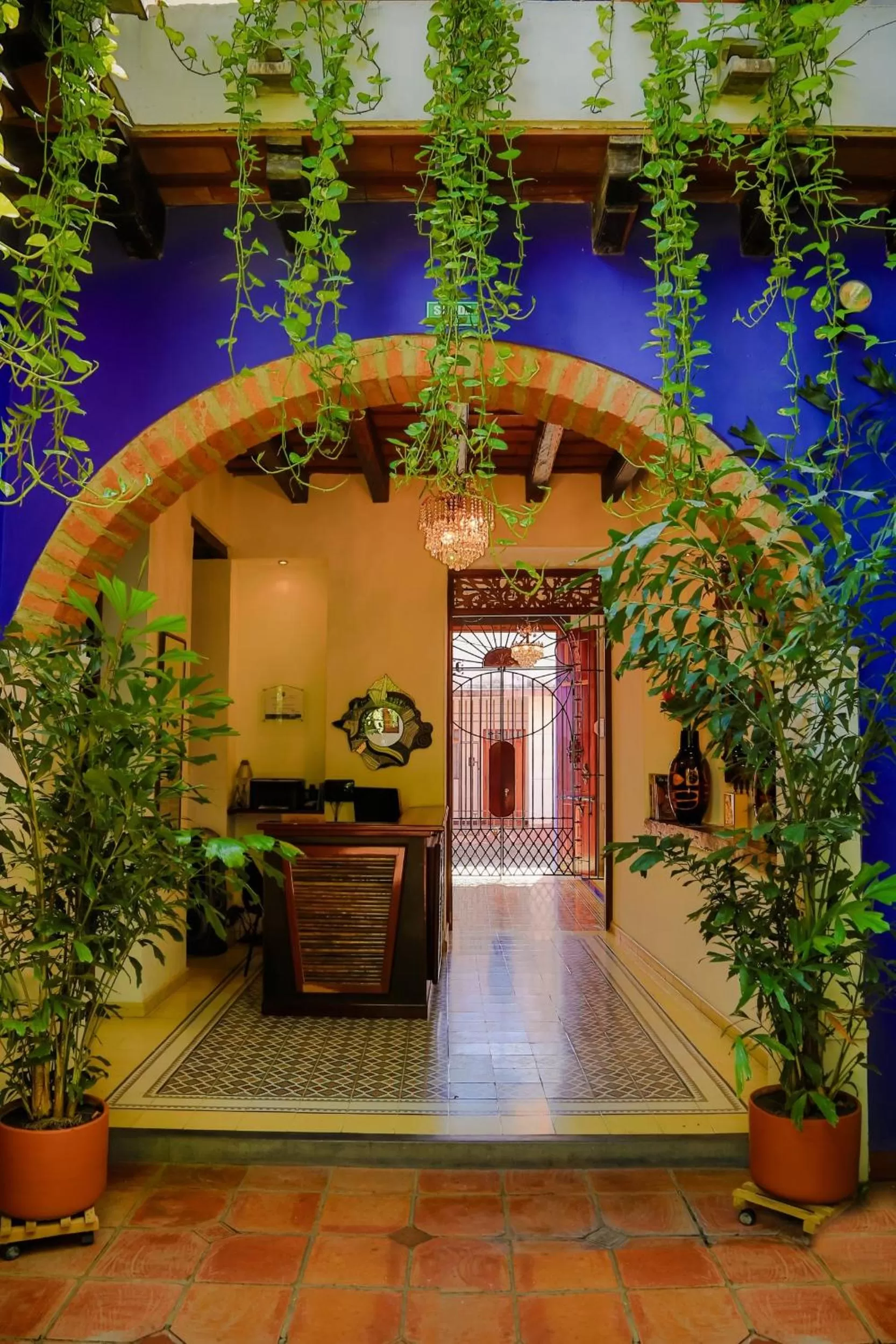 Decorative detail in Casa de Isabella, a Kali Hotel