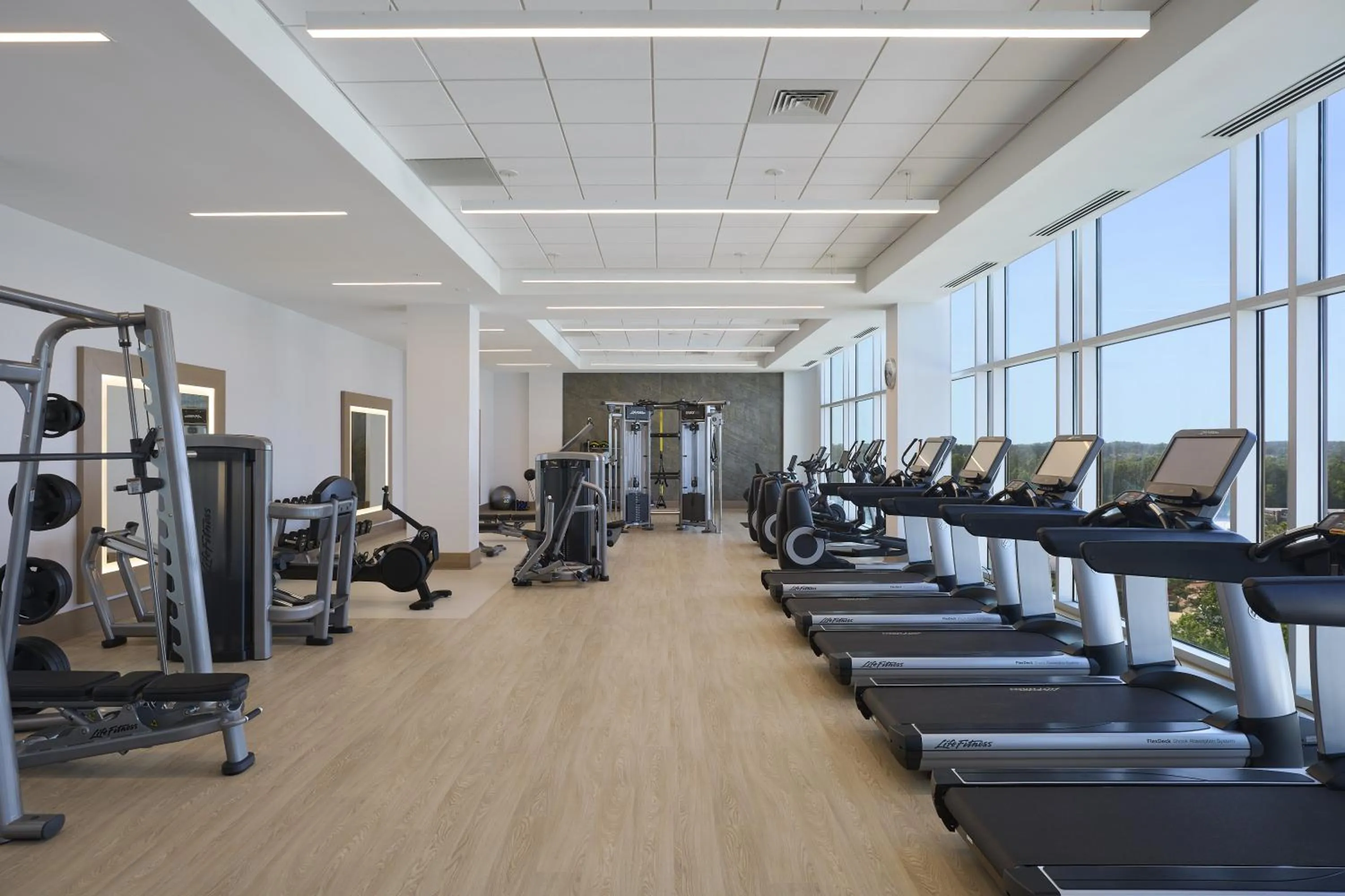 Fitness centre/facilities in The Westin Raleigh-Durham Airport
