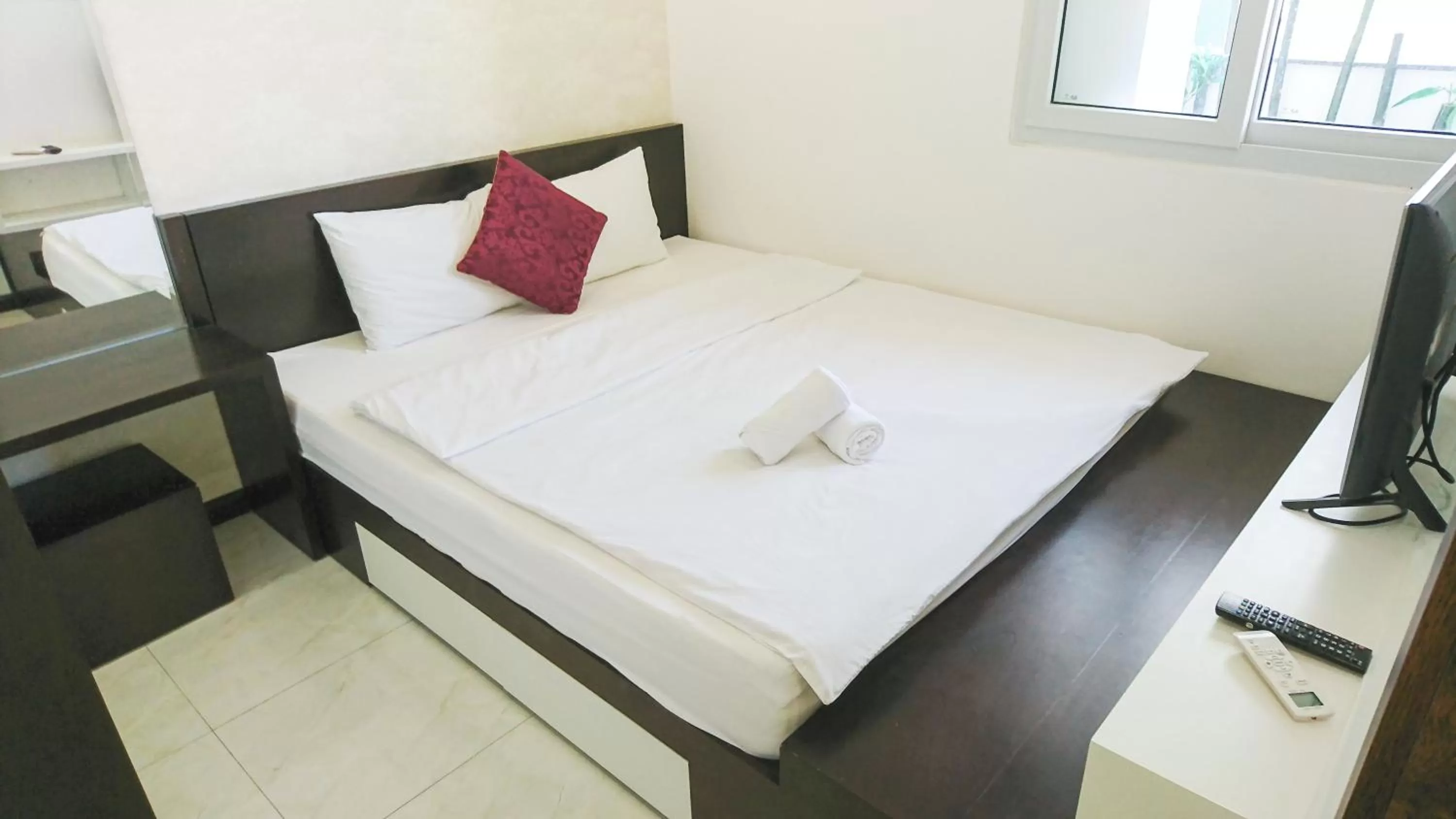 Bed in Gold Ocean Apartment Nha Trang