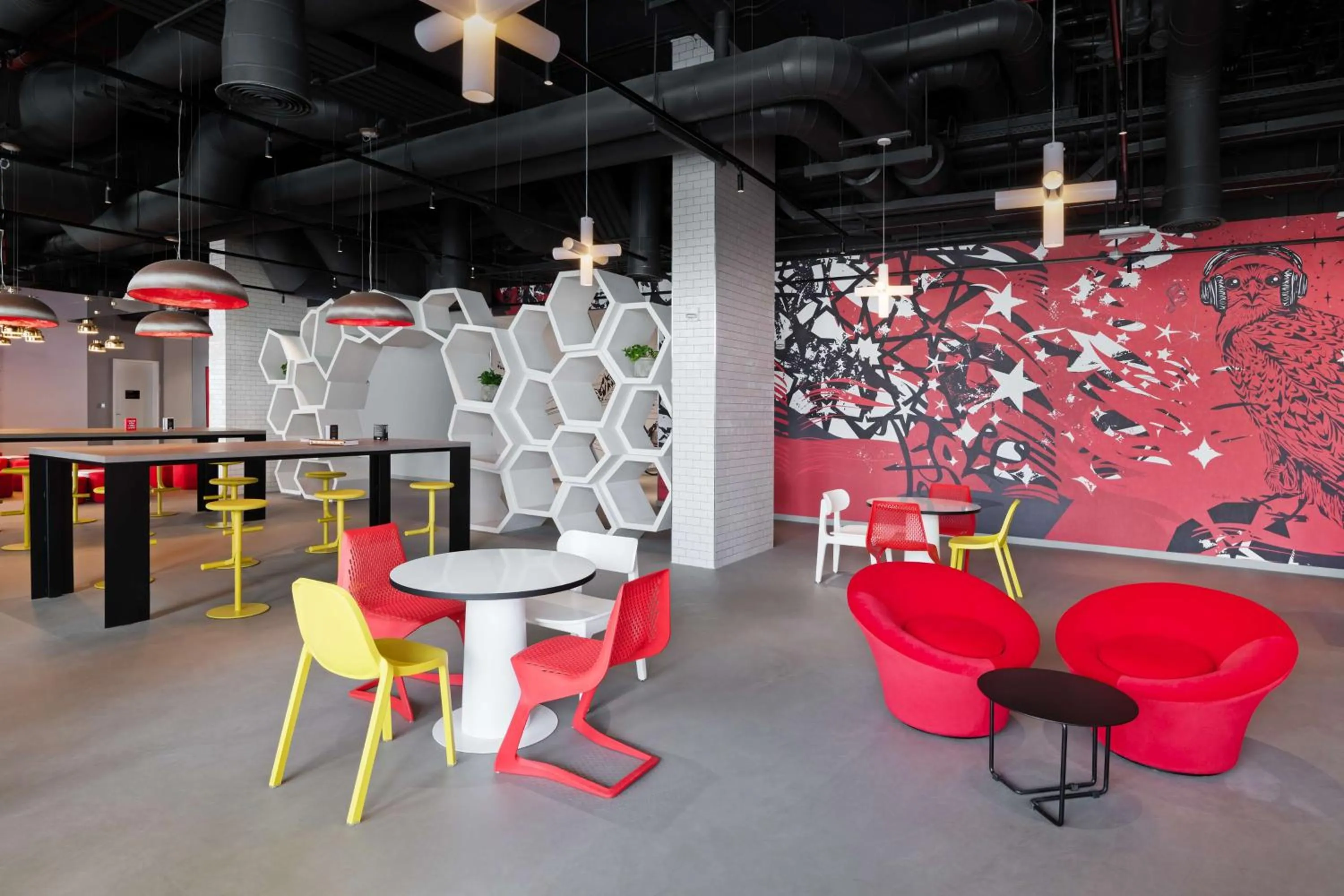 Lobby or reception in Radisson RED Dubai Silicon Oasis