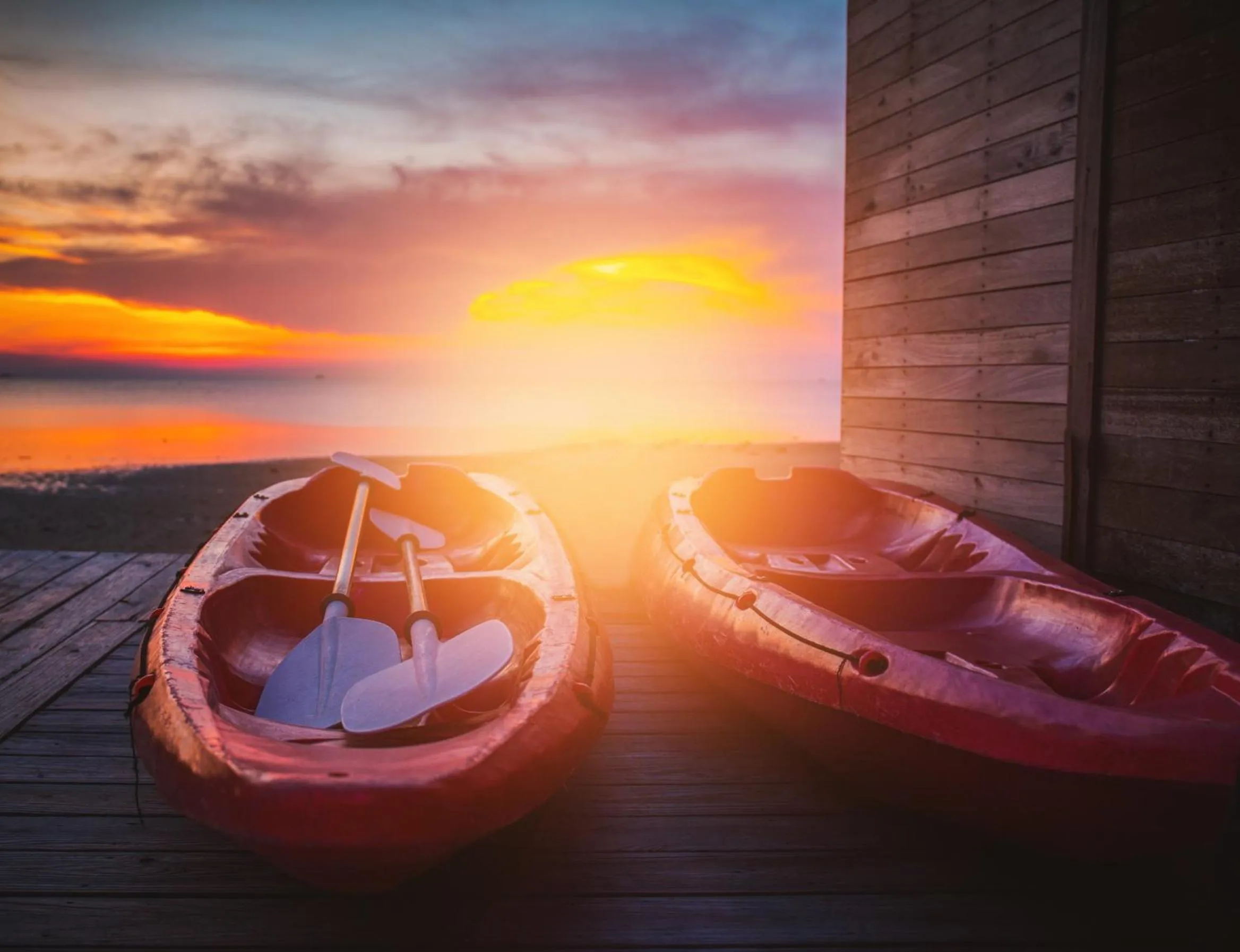 Canoeing in Tango Luxe Beach Villa, Koh Samui