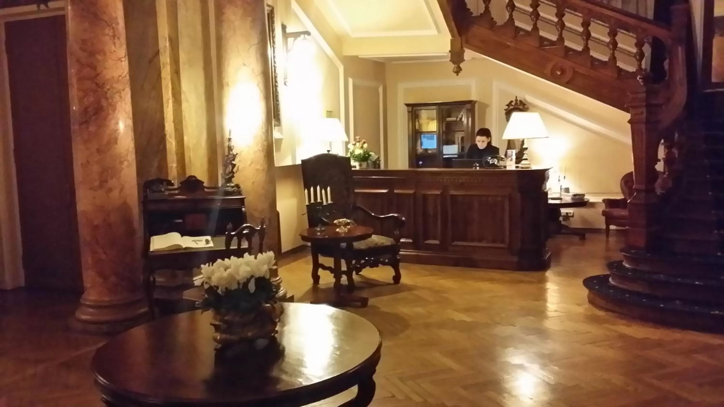 Staff in Grand Boutique Hotel