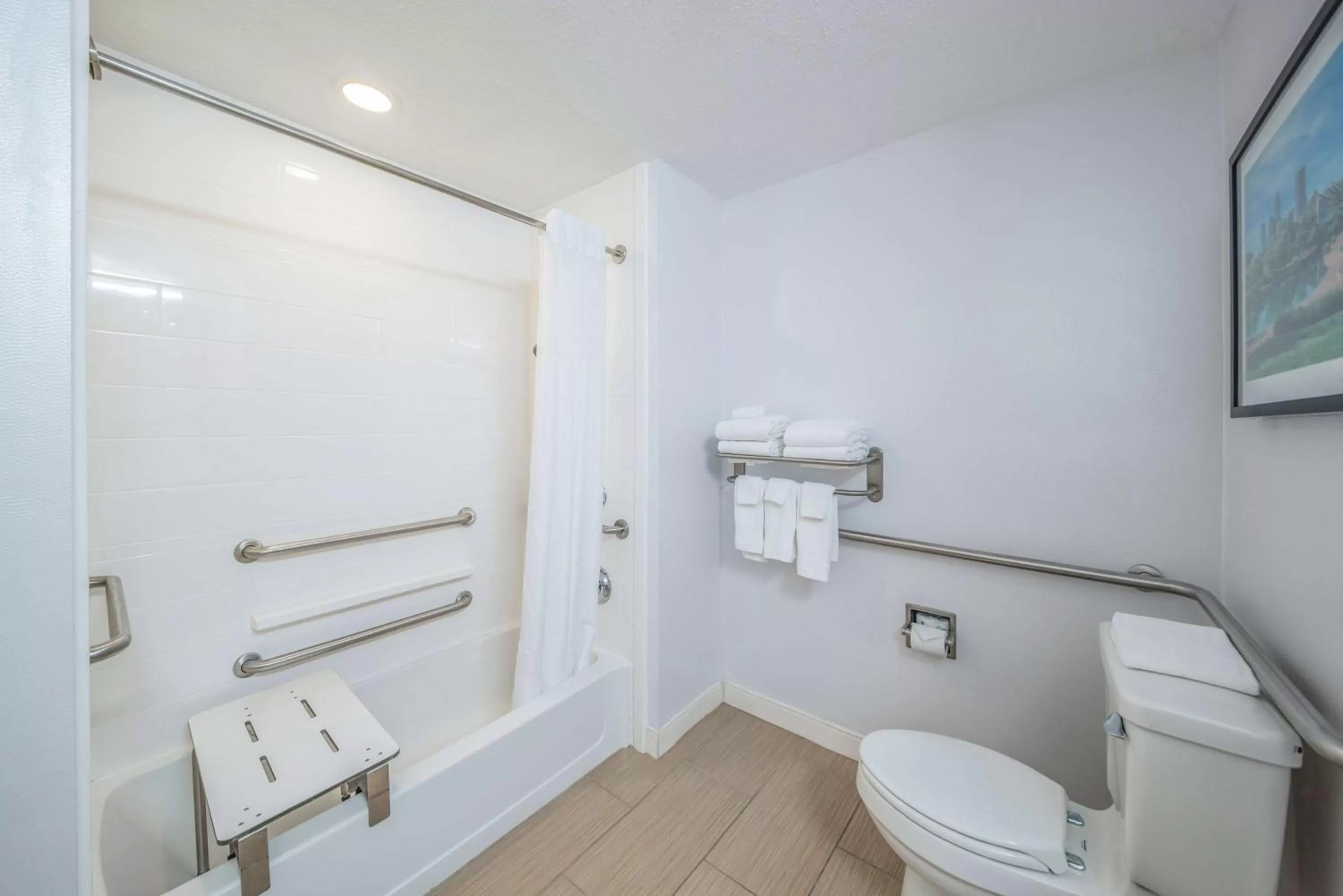 Bathroom in Hampton Inn Greenfield