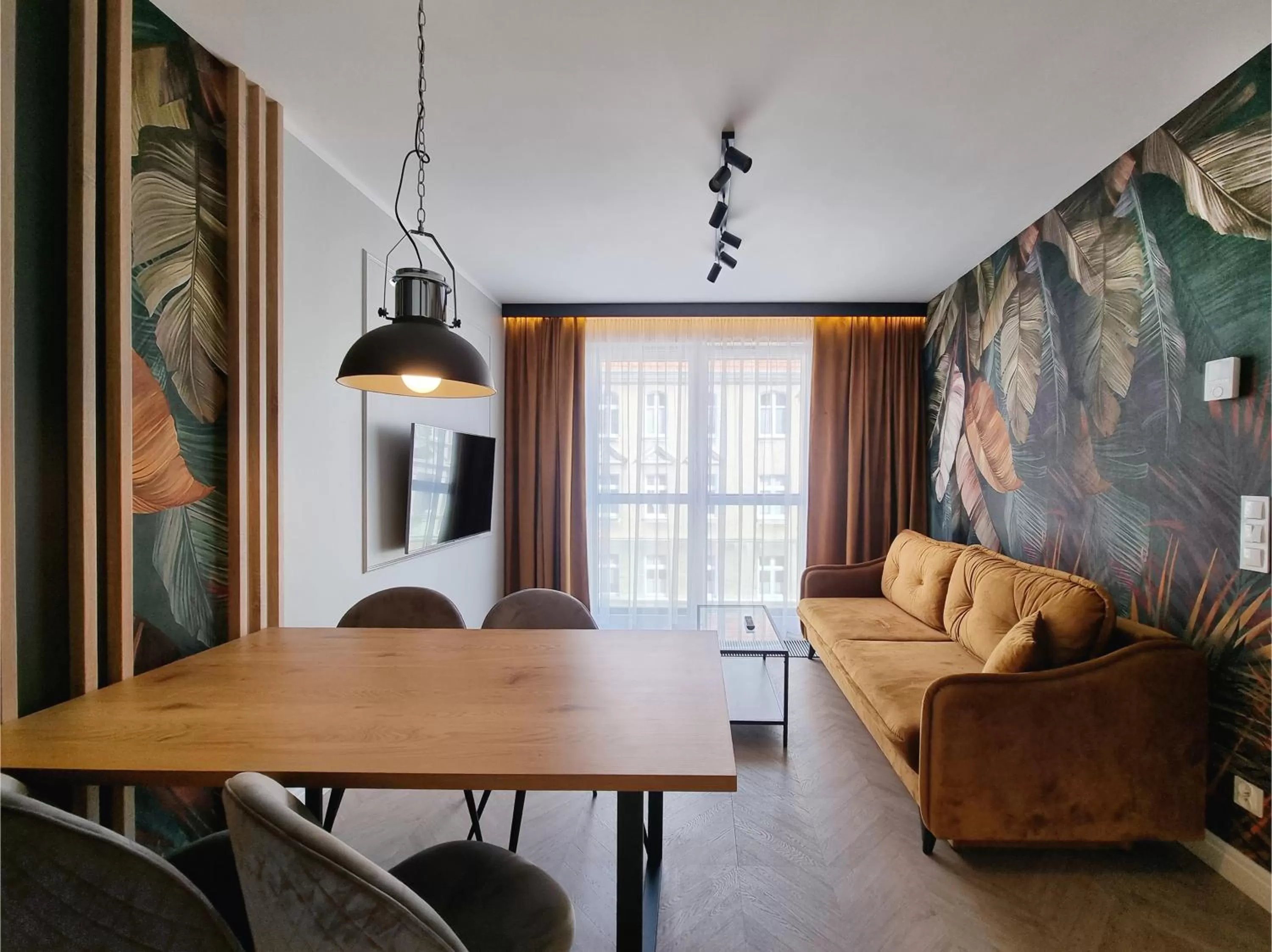 Living room in Silesia Aparthotel