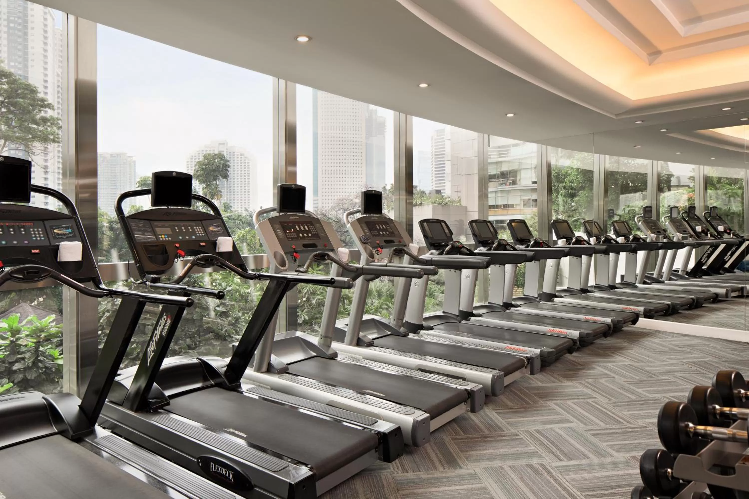 Fitness centre/facilities in AYANA Midplaza JAKARTA