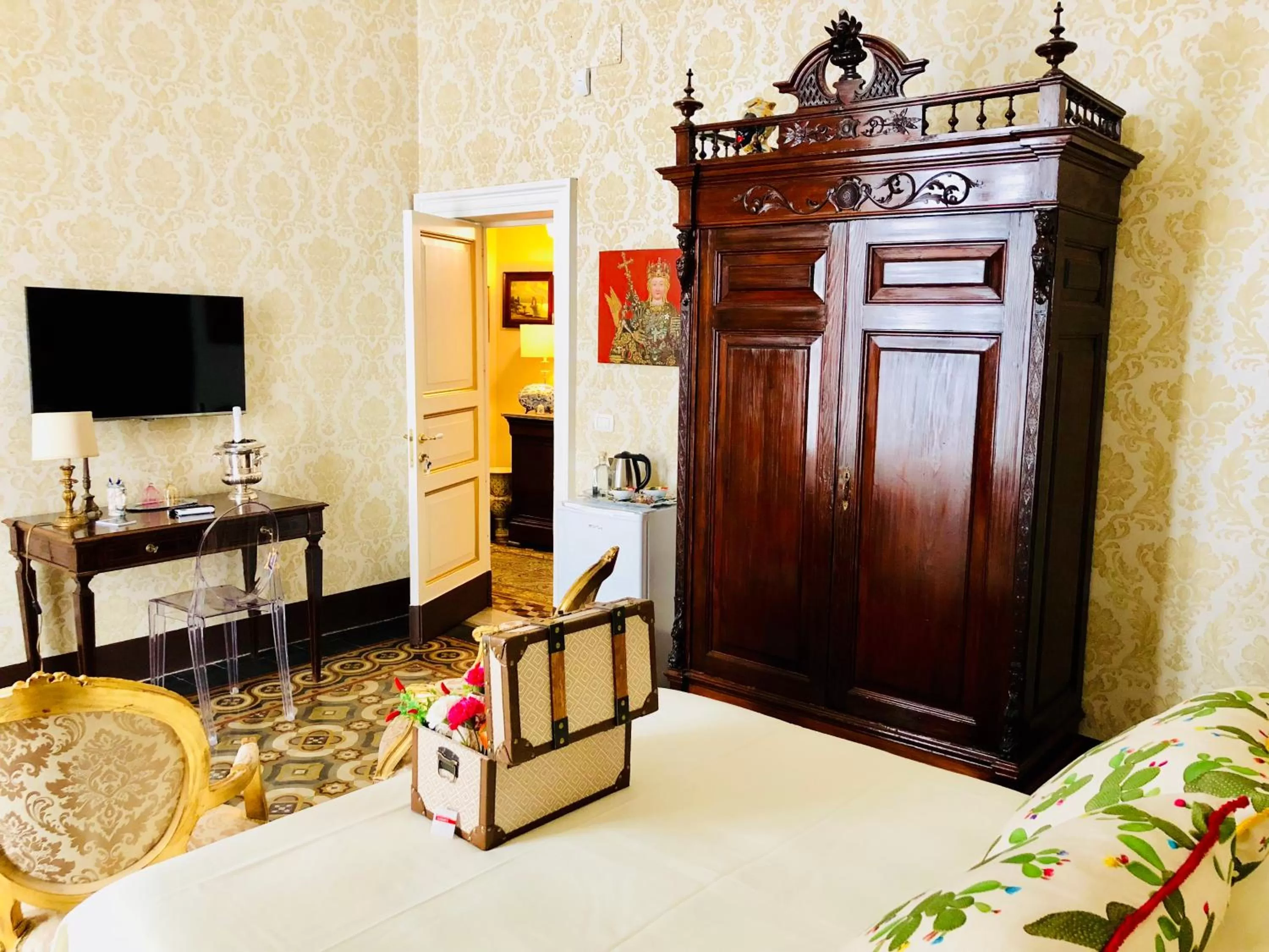 Photo of the whole room, Bed in Dimora Umberto