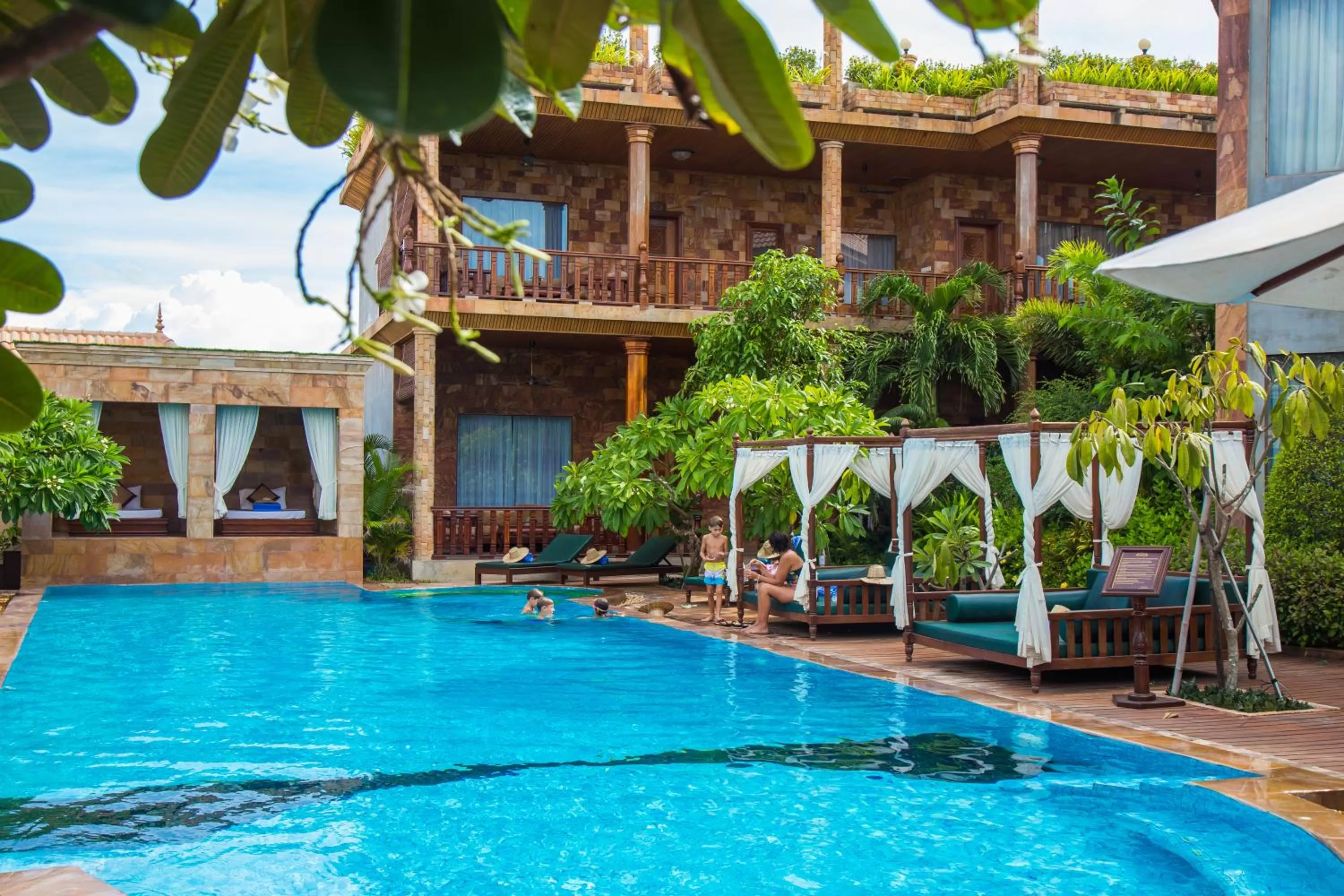 Swimming pool, Property Building in Model Residence & Spa