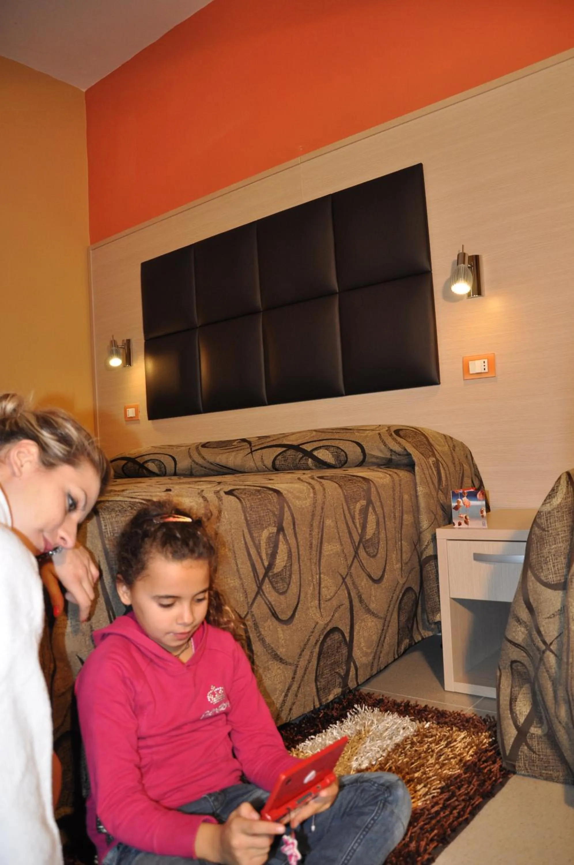 Bed in Hotel Eco Del Mare