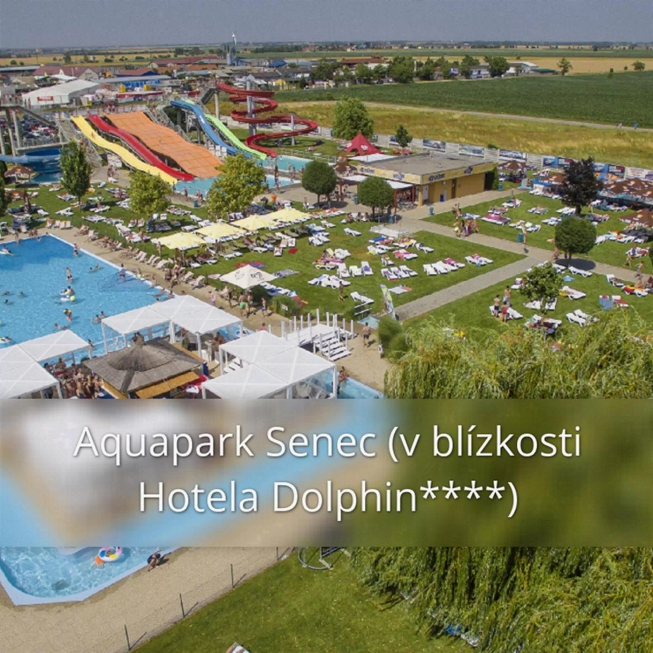 Aqua park in Hotel Dolphin - Adult friendly