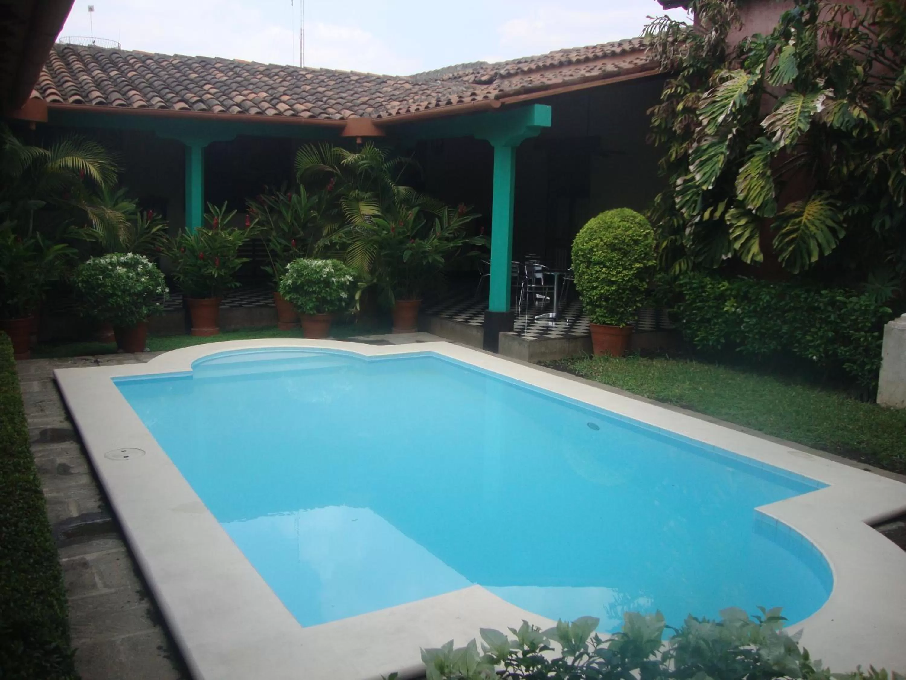 Swimming pool in Hotel El Convento Leon Nicaragua