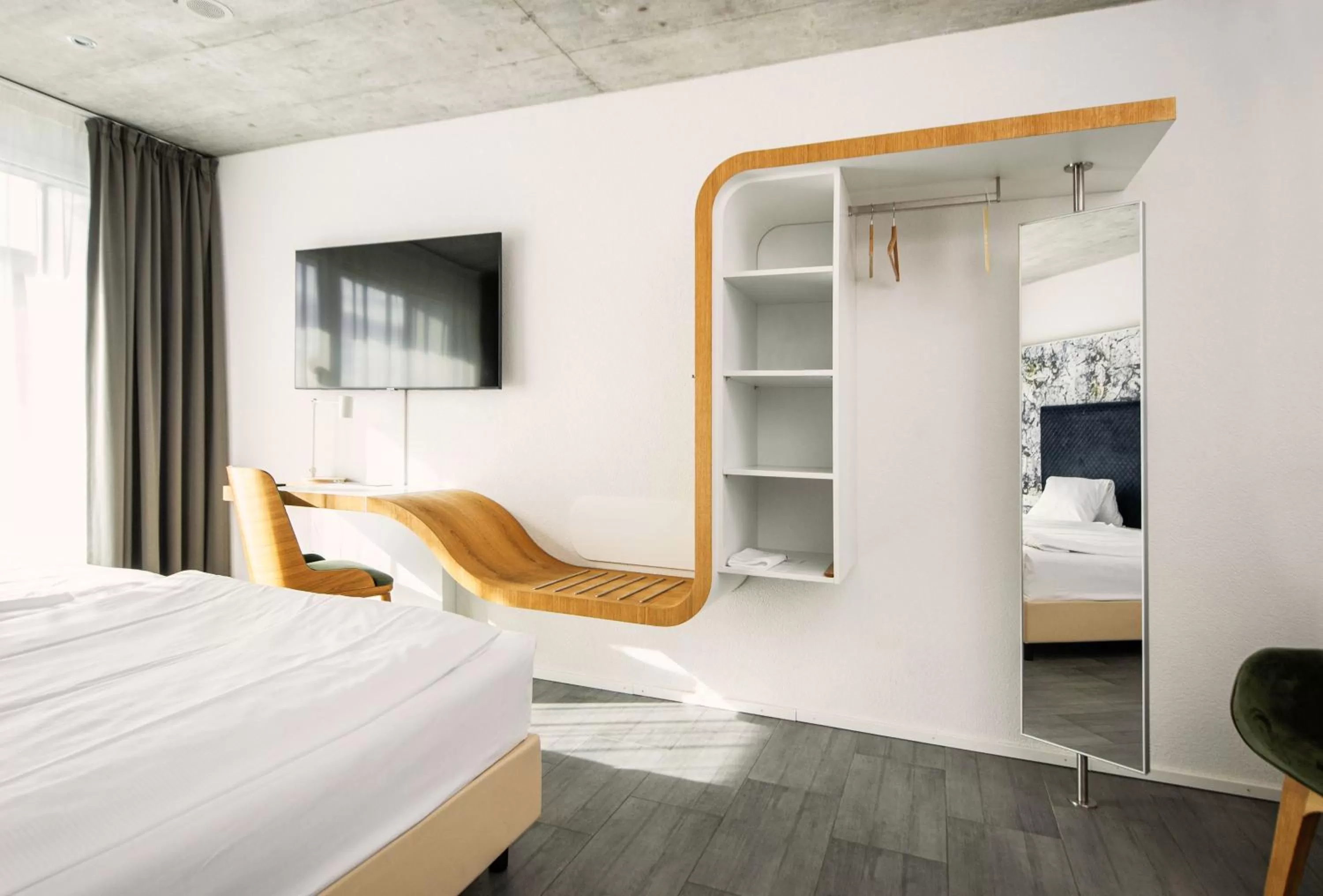 Bedroom, Bed in Tailormade Hotel IDEA Spreitenbach