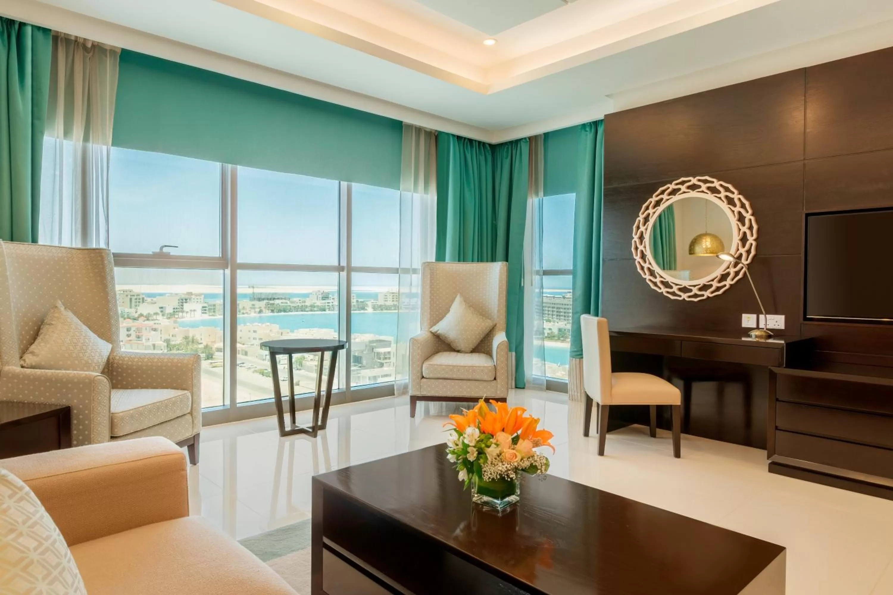 Decorative detail in Ramada Hotel and Suites Amwaj Islands