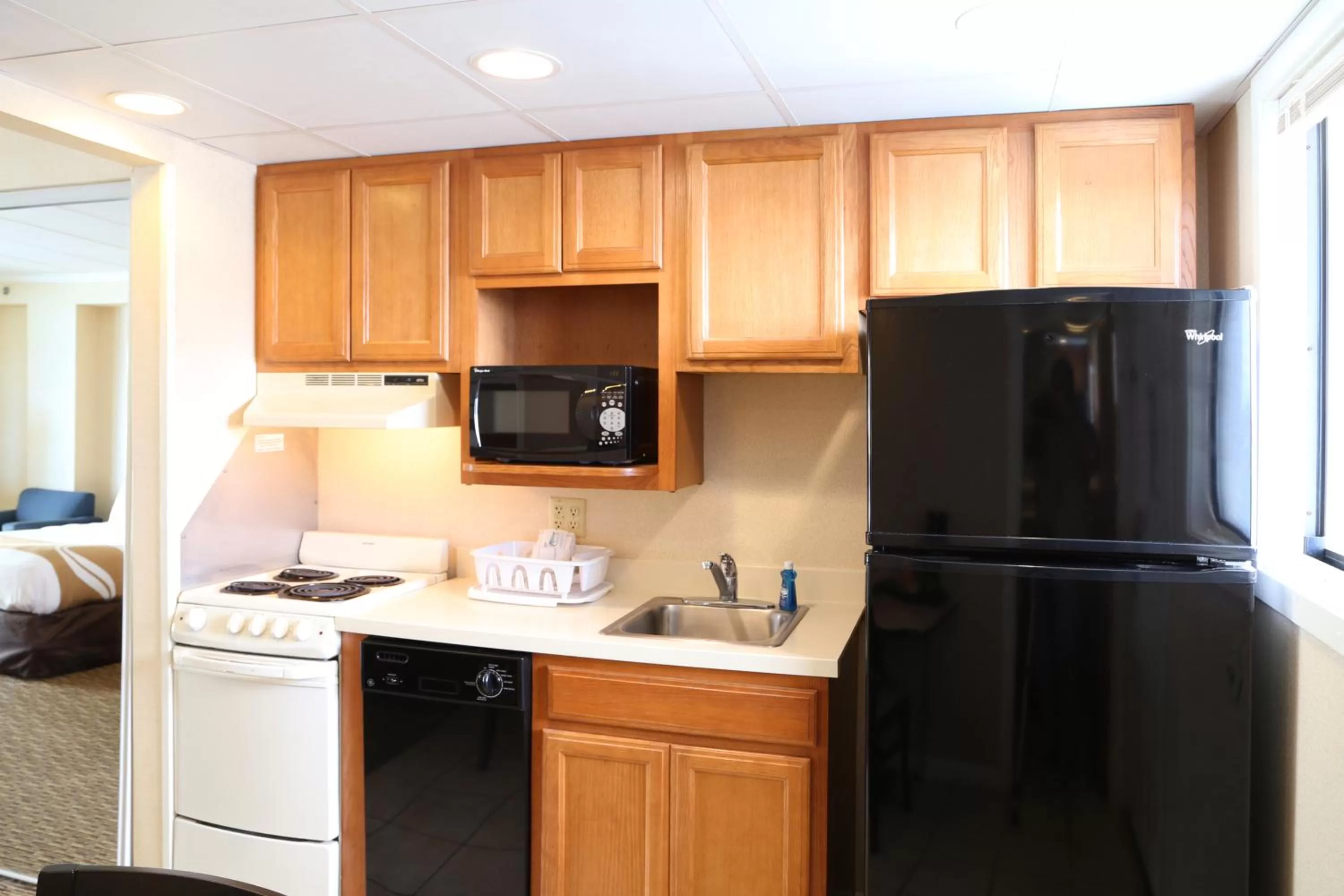 Kitchen or kitchenette in Quality Inn Boardwalk