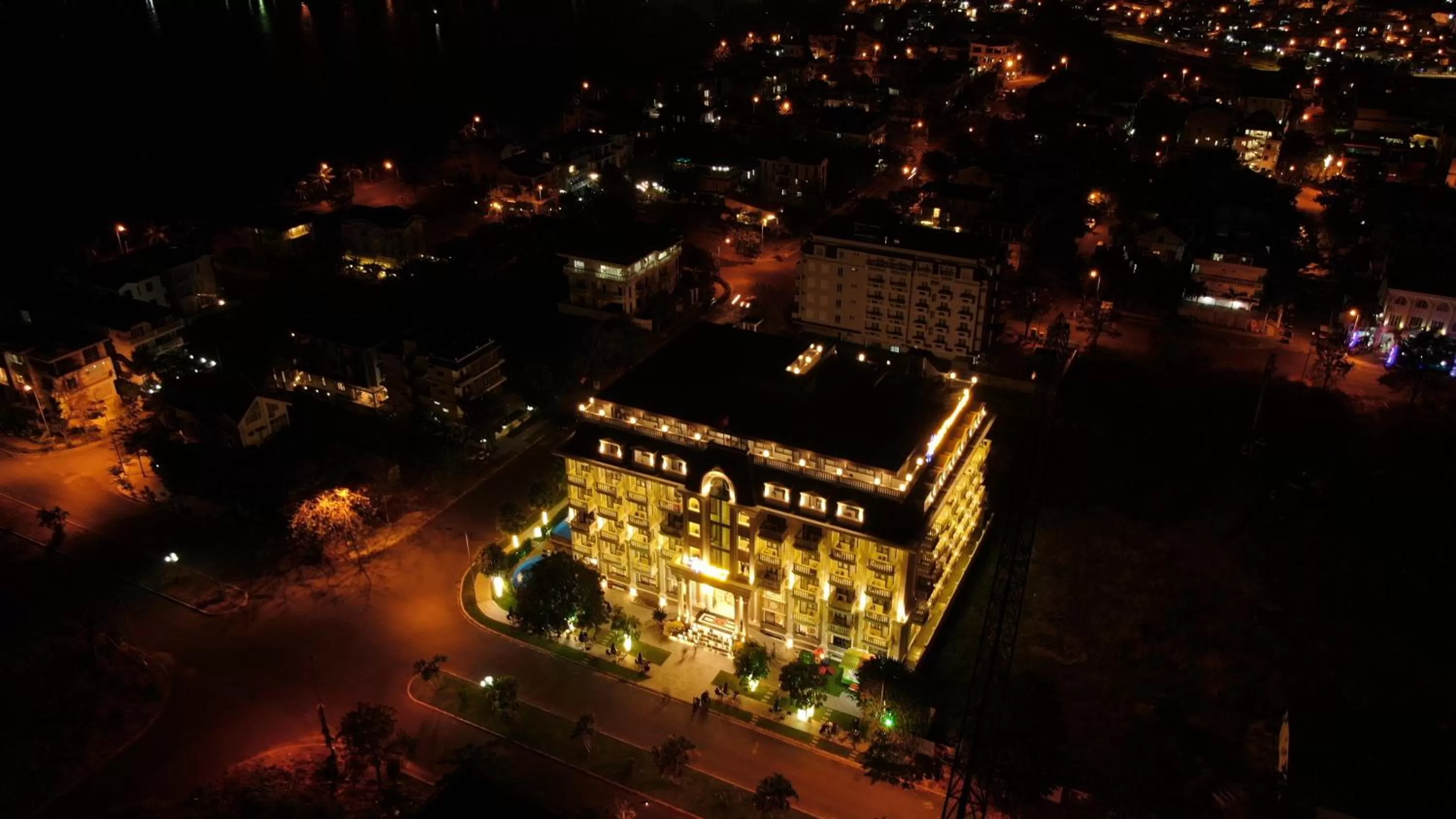 Bird's eye view in Orbit Hotel Nha Trang