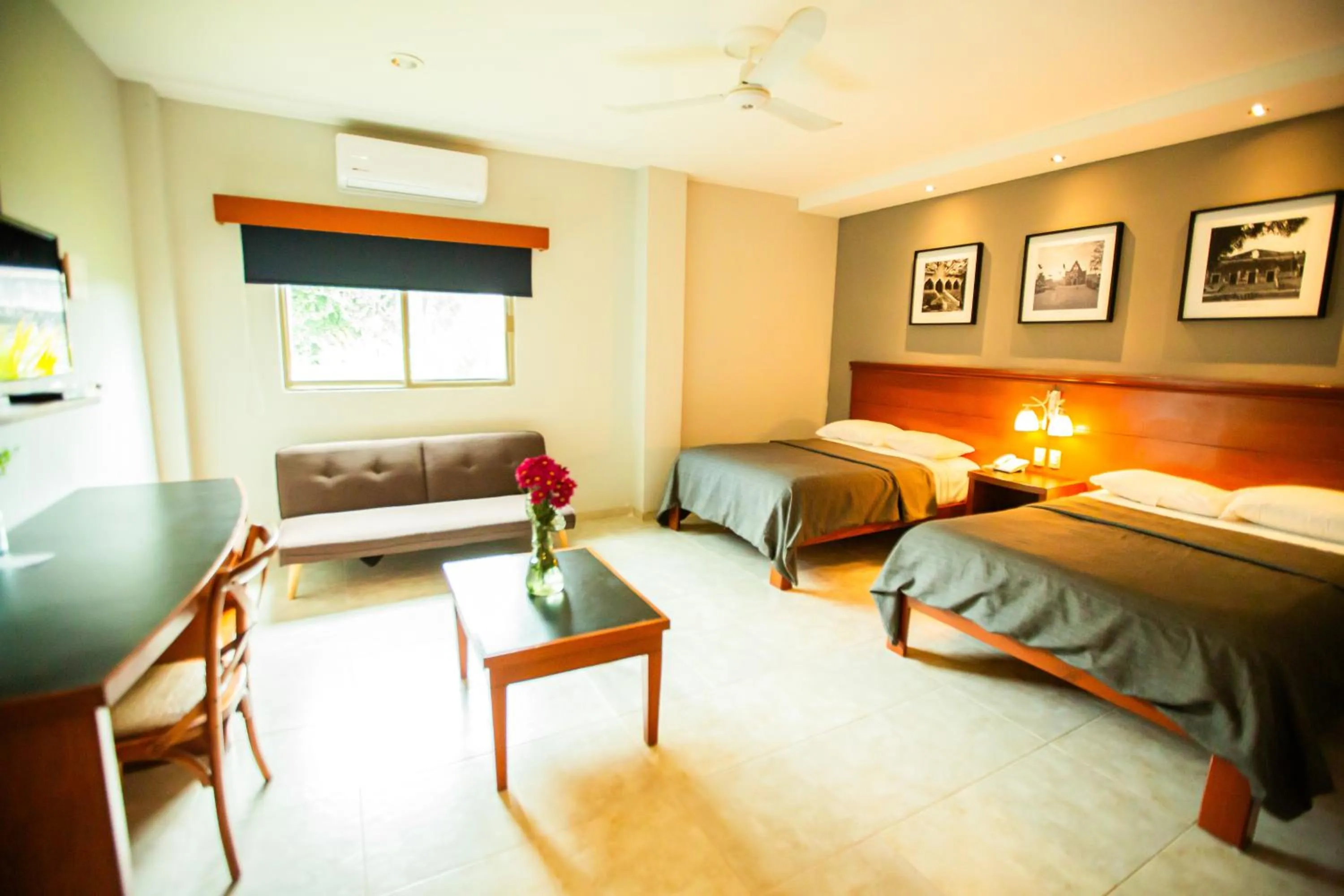 Bed in Hotel Nacional Merida