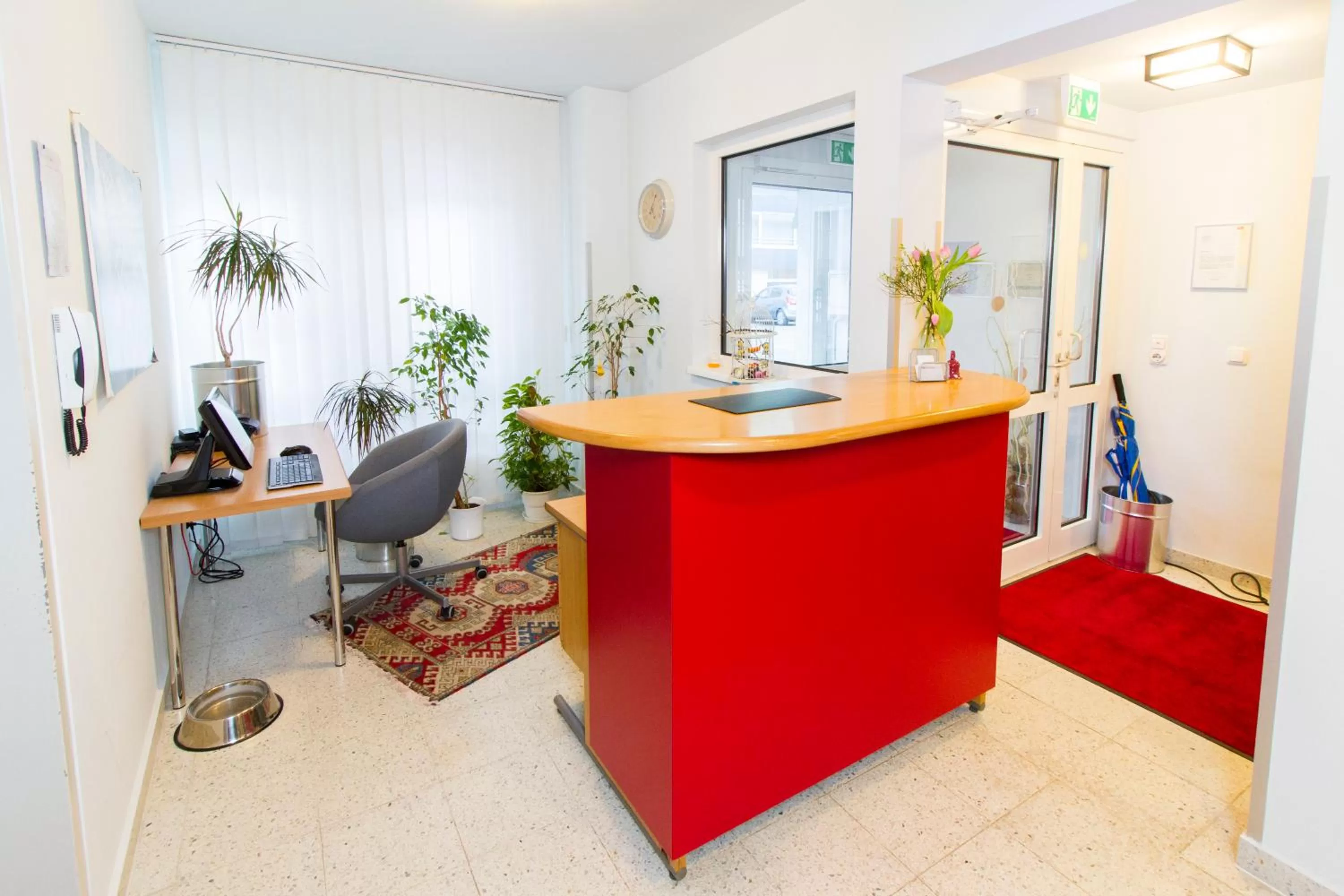 Lobby or reception in Residenz Donaucity