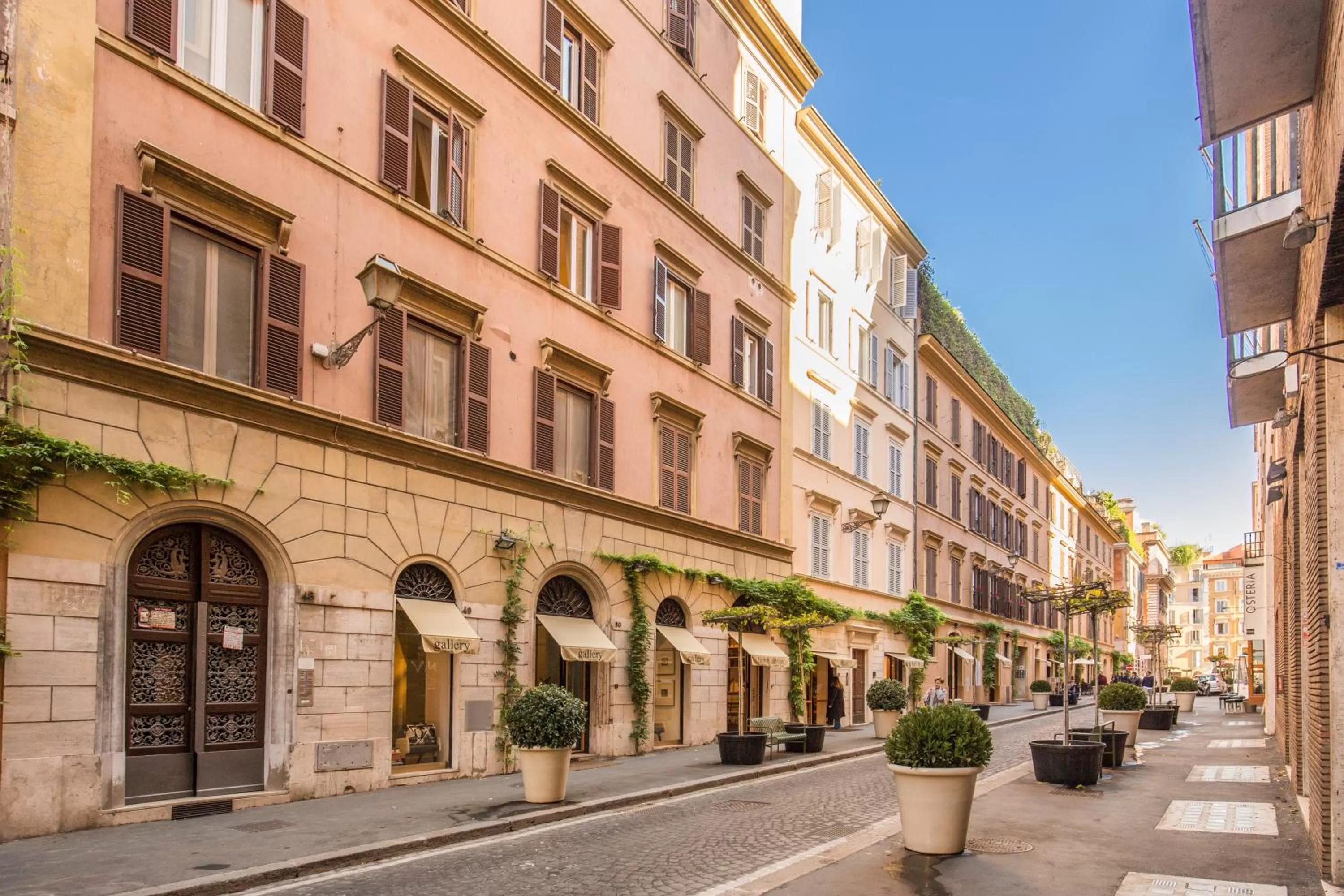 Property building in The Spanish Suite Via di Ripetta