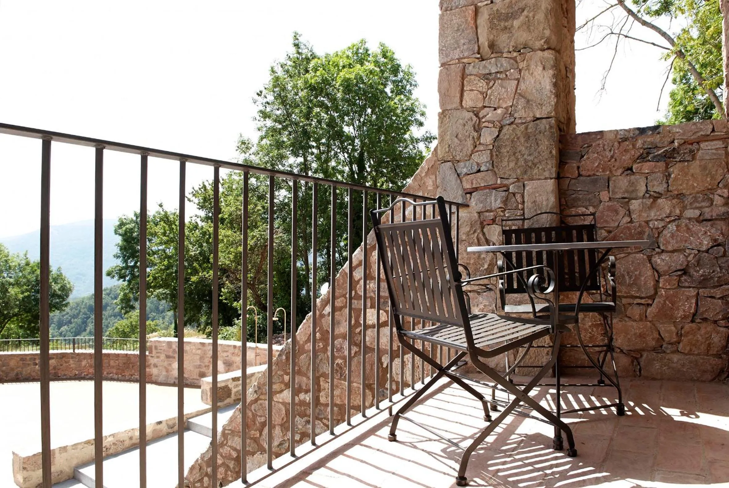 Patio in Hotel Boutique Puig Francó