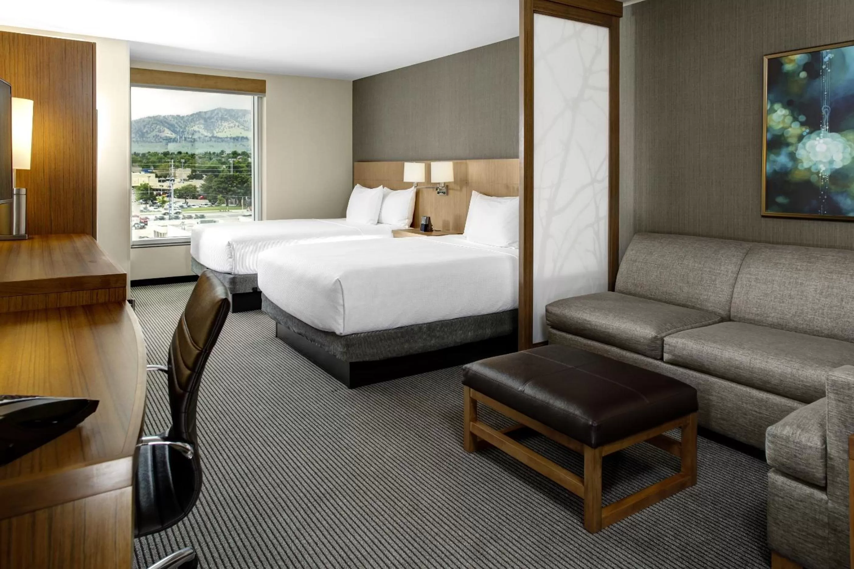 Queen Room with Two Queen Beds and Accessible Tub - Disability Access in Hyatt Place Boulder/Pearl Street