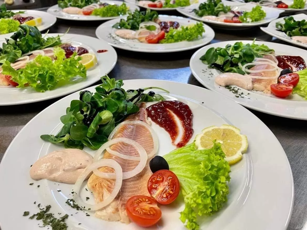 Food in Hotel Marienhof- Erstes Motorradhotel in Fliess!