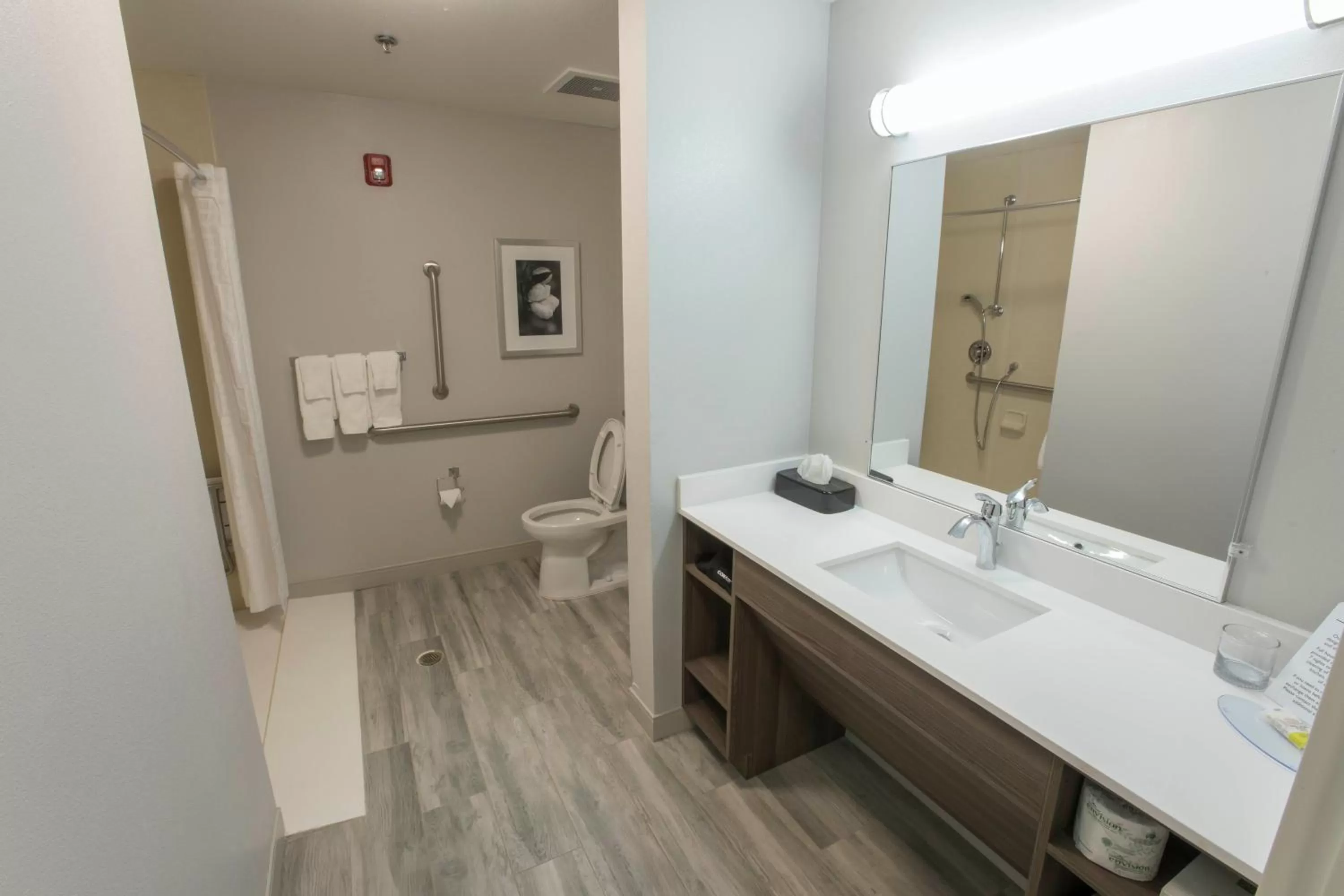 Bathroom in Candlewood Suites - McDonough by IHG