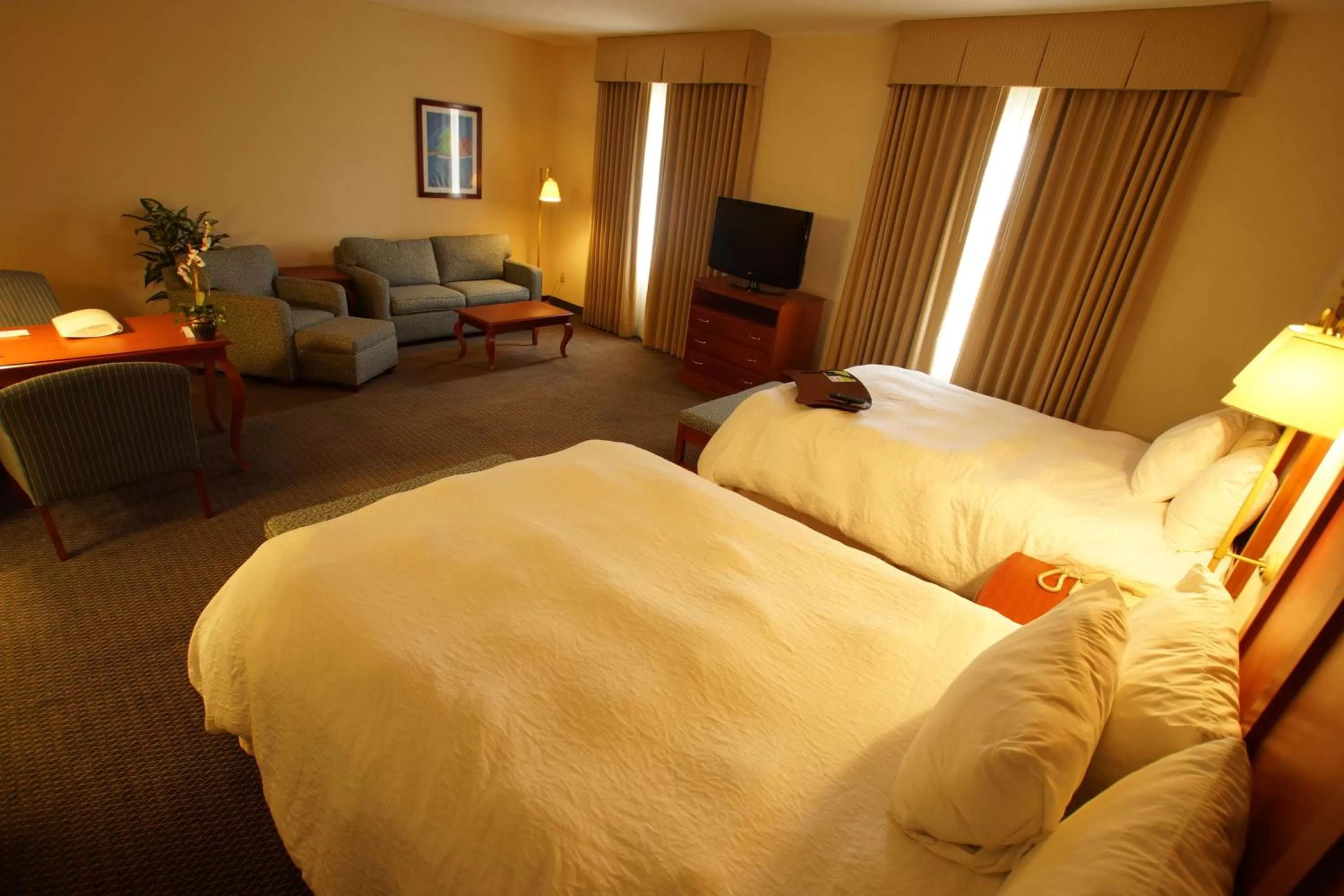 Bed in Hampton Inn Tampico Airport