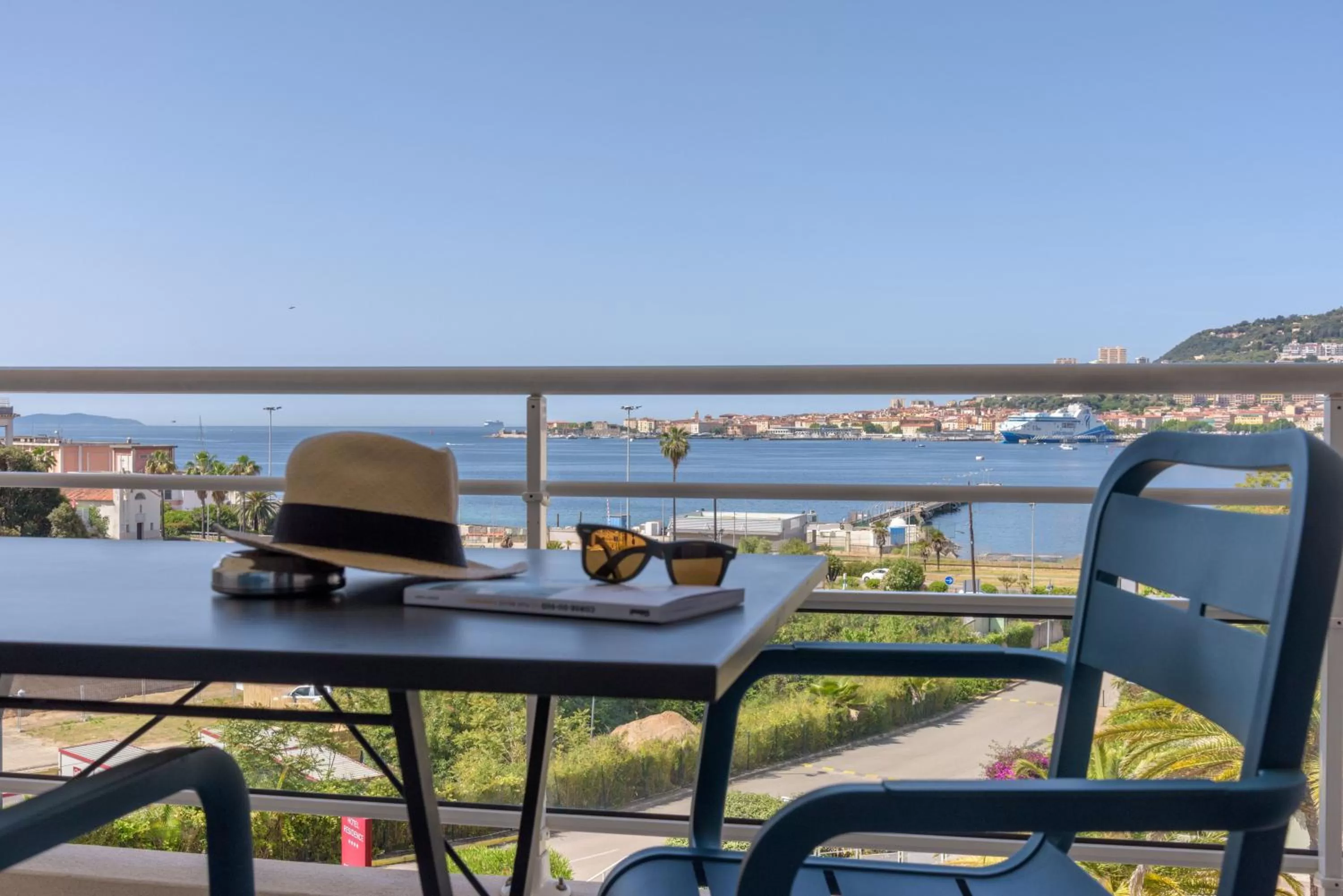 Balcony/Terrace in Best Western Plus Ajaccio Amirauté
