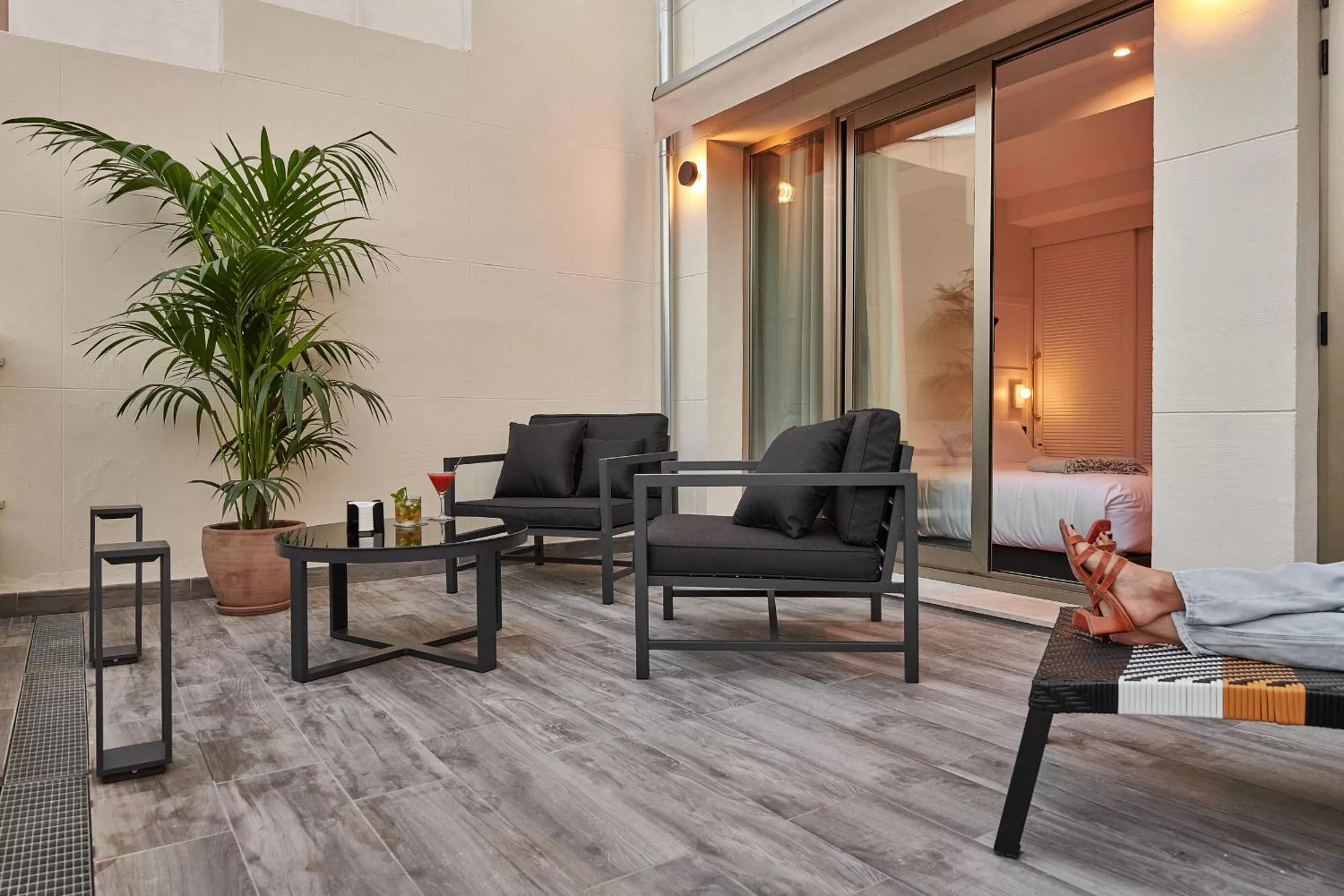 Balcony/Terrace in Room Mate Cosmo - City Centre, Valencia