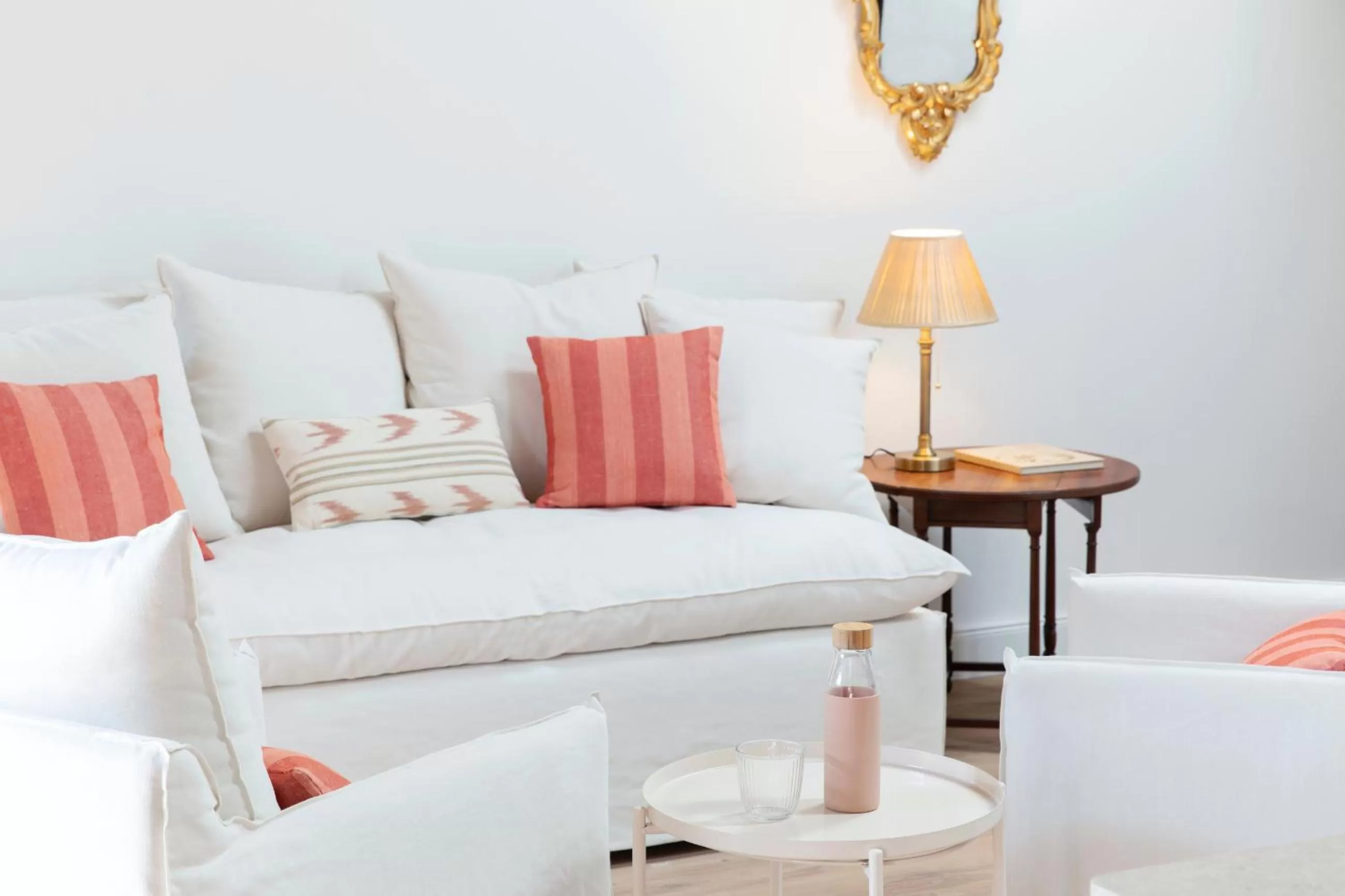 Living room, Bed in Ca'n Puig de Sòller