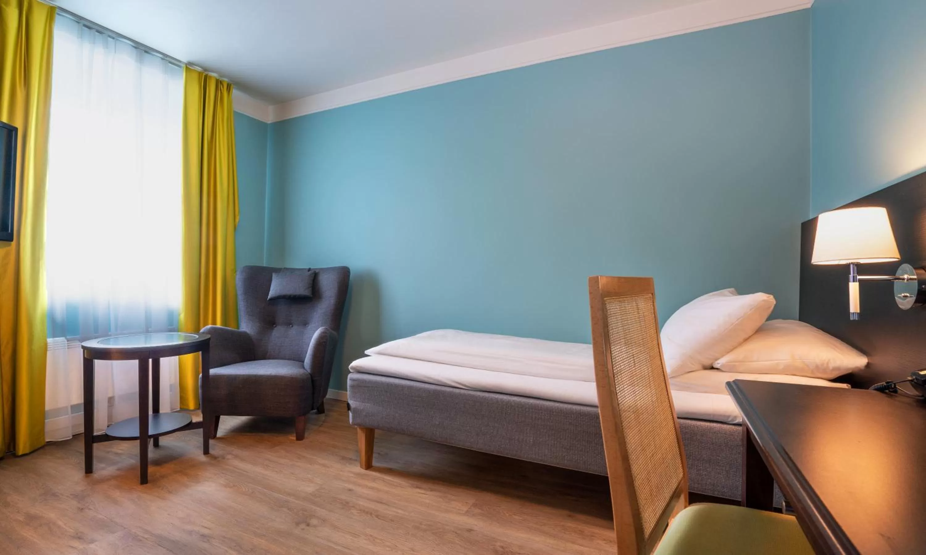 Bed in Thon Hotel Linne