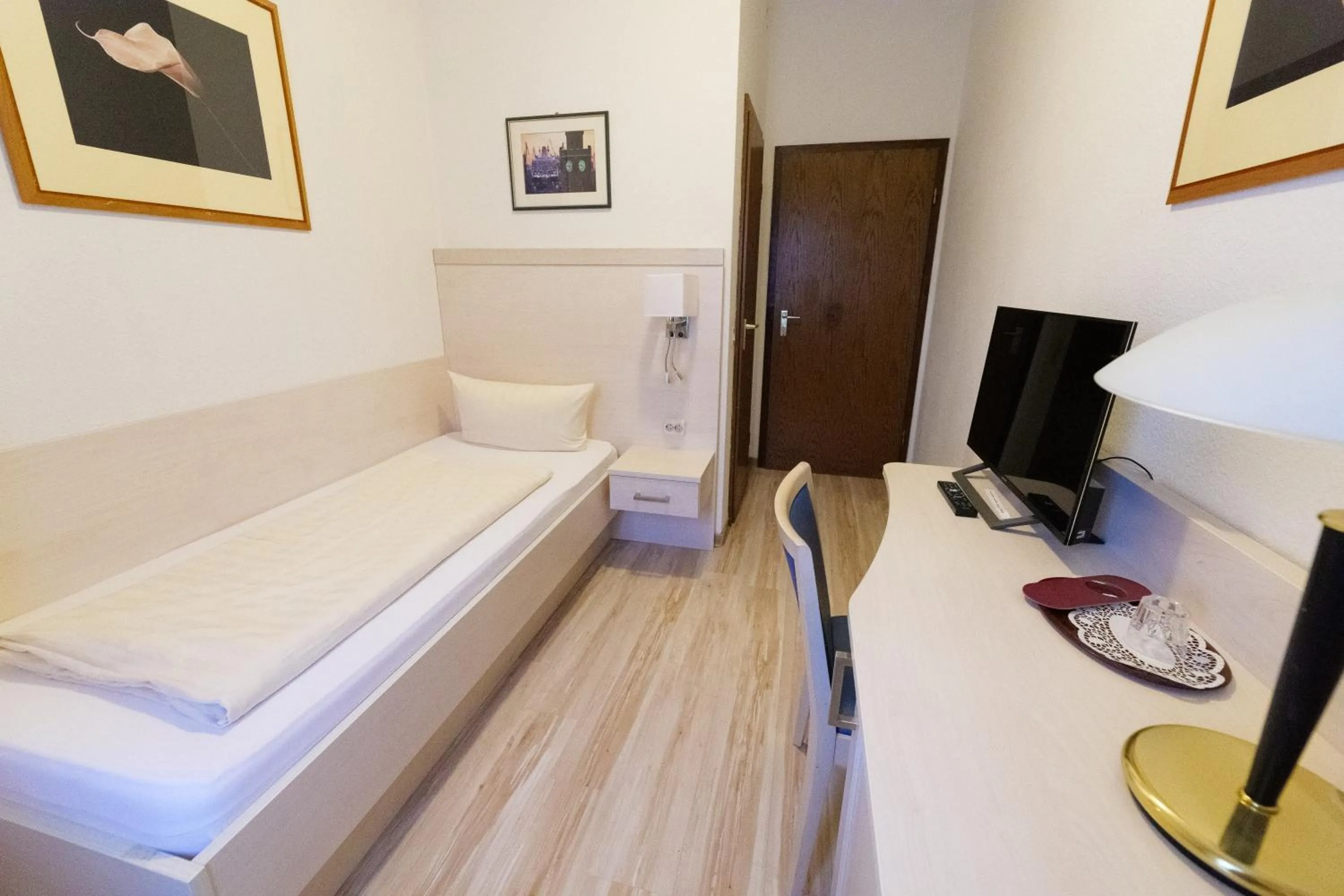 Bed in Hotel Zum Klüverbaum