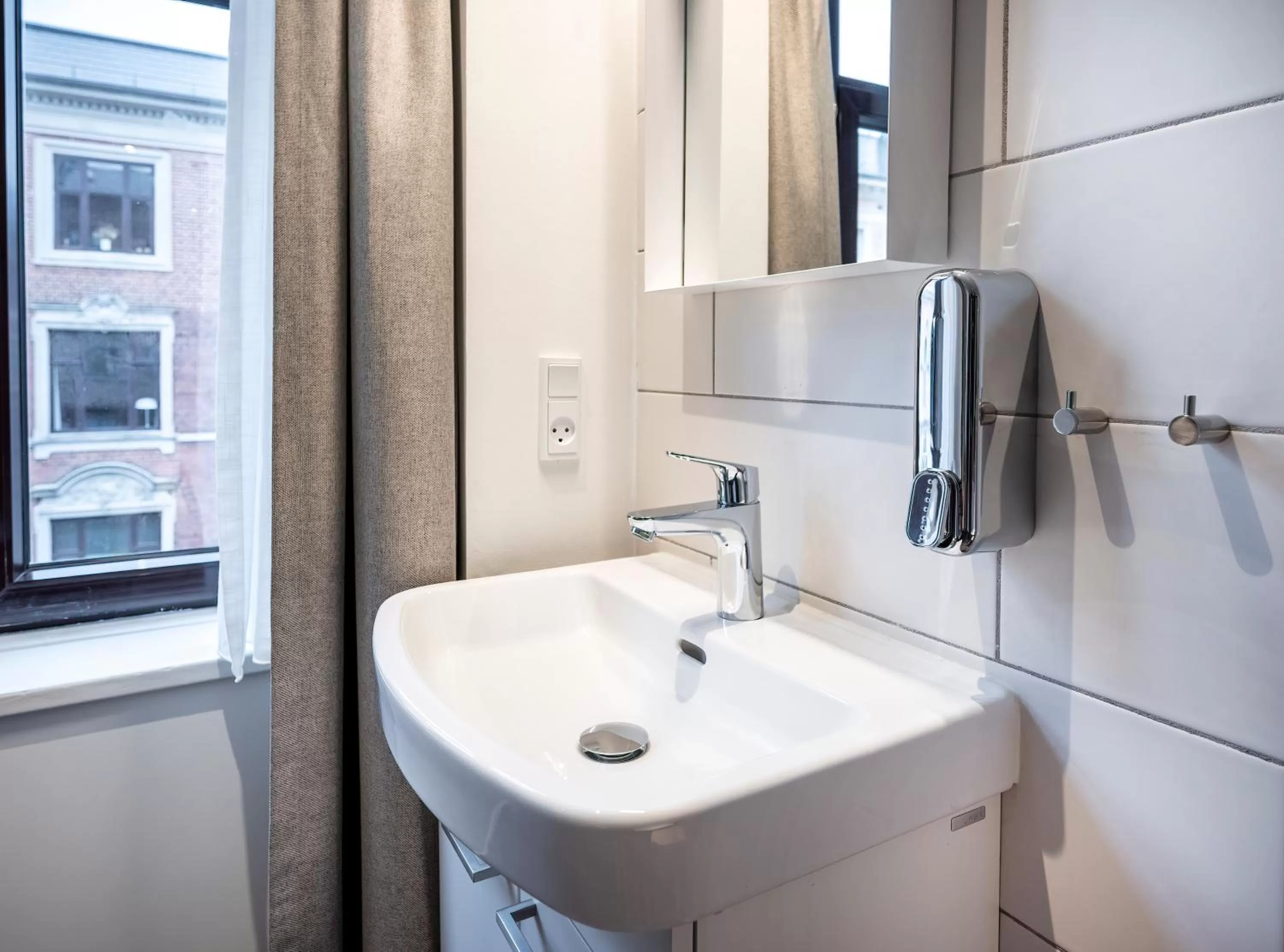 Bathroom in Go Hotel Saga