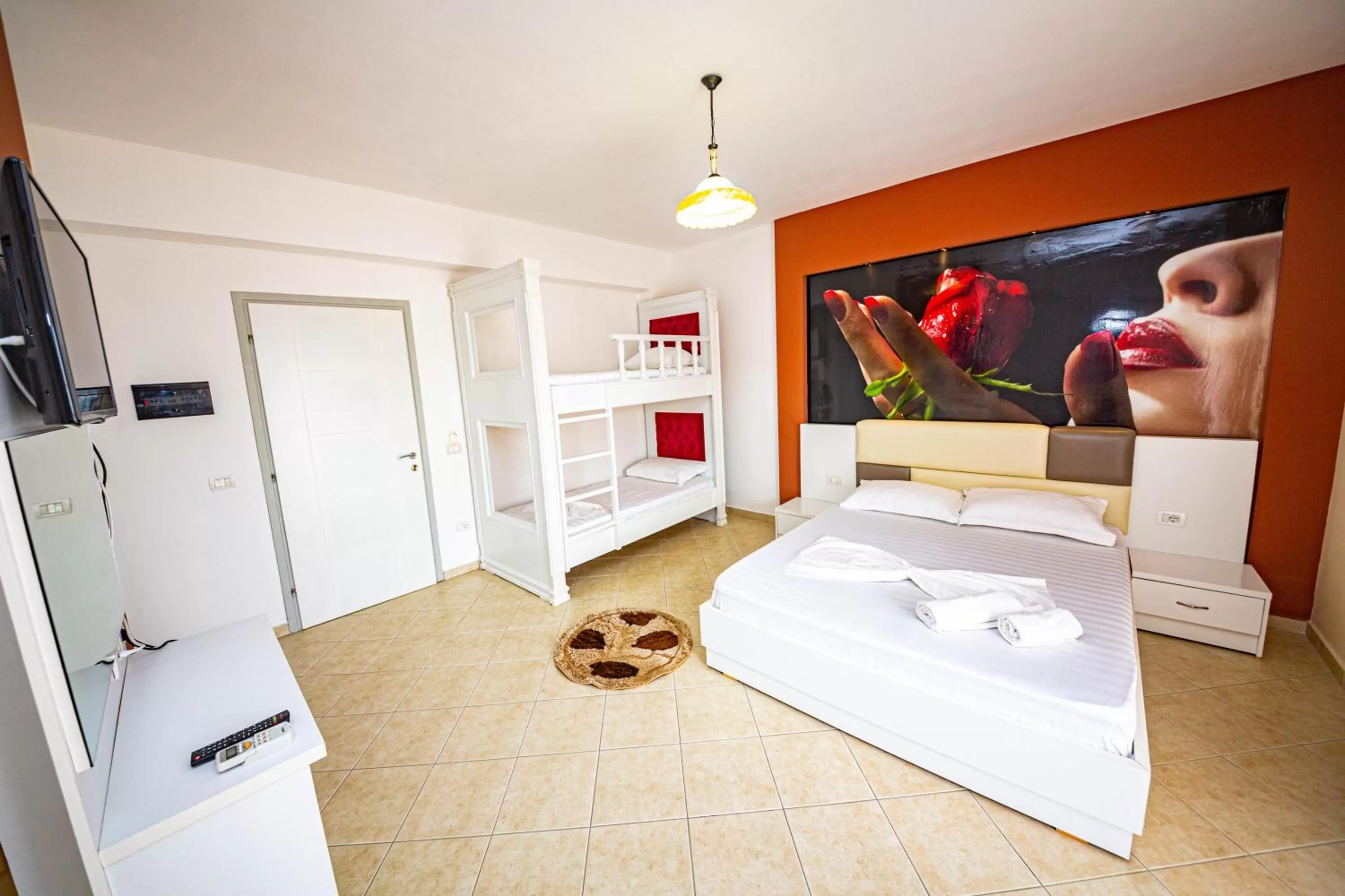 Photo of the whole room, Bed in Ideal ApartHotel Saranda