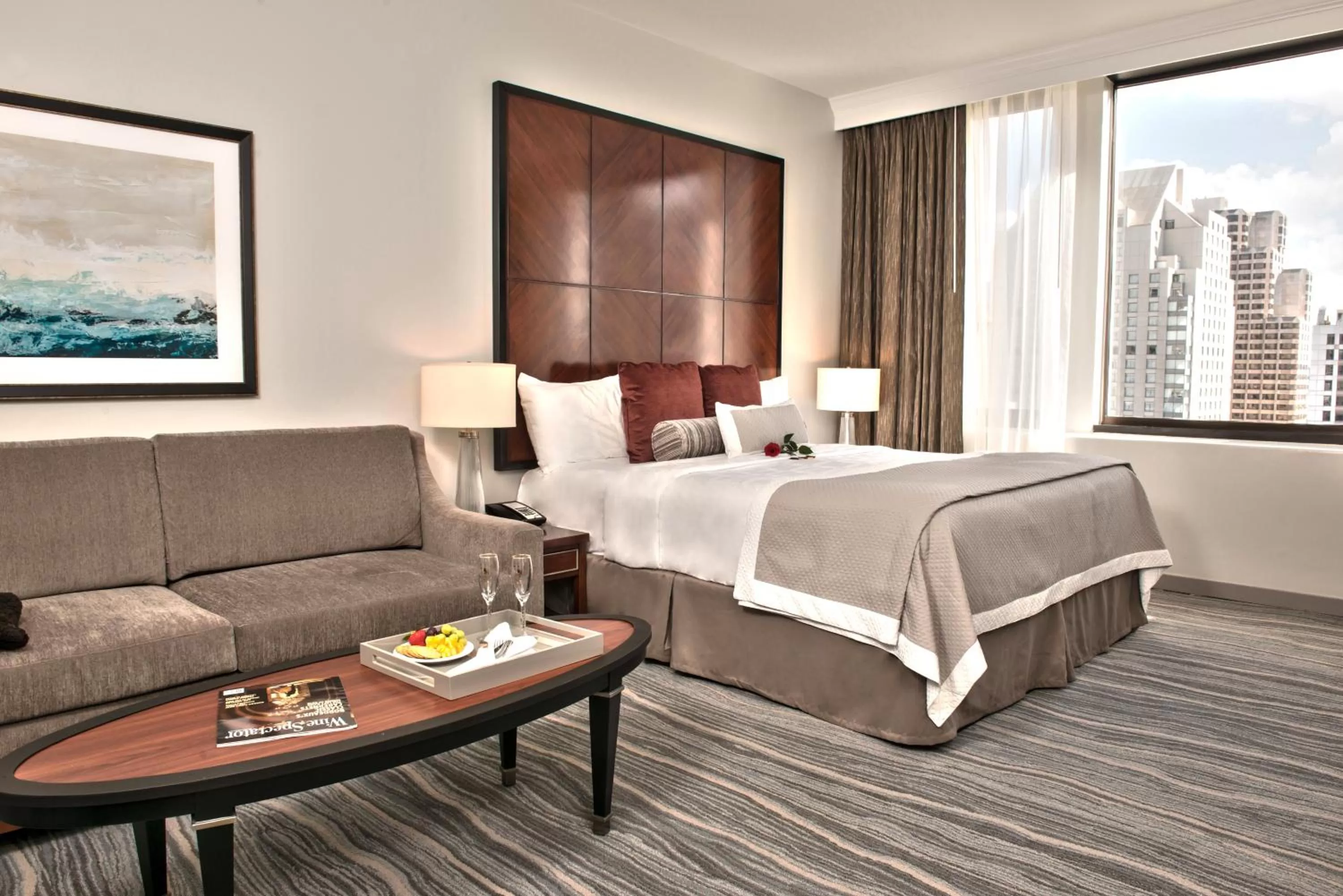 Bed in Club Donatello