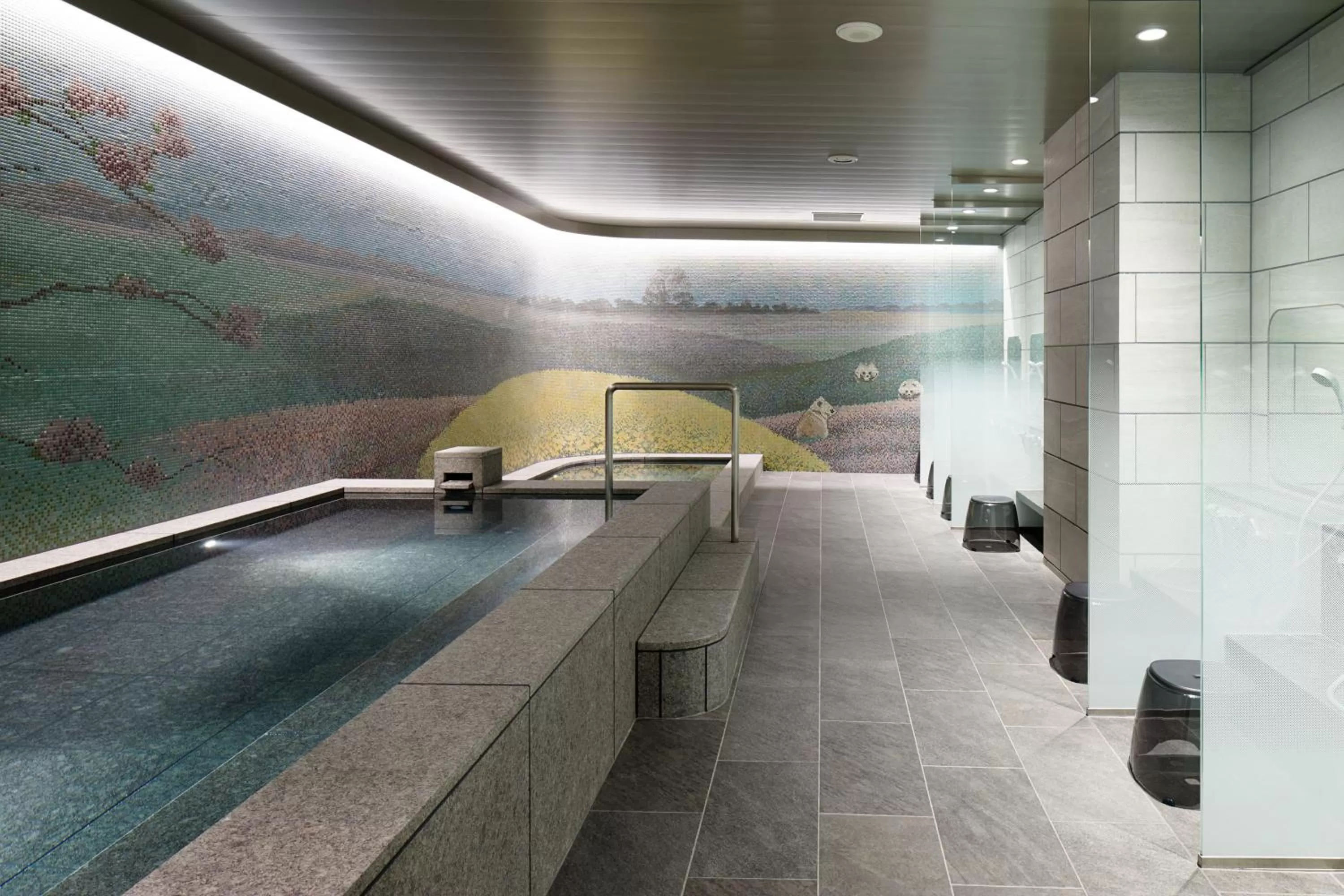 Open Air Bath in Tenza Hotel & SKYSPA at Sapporo Central