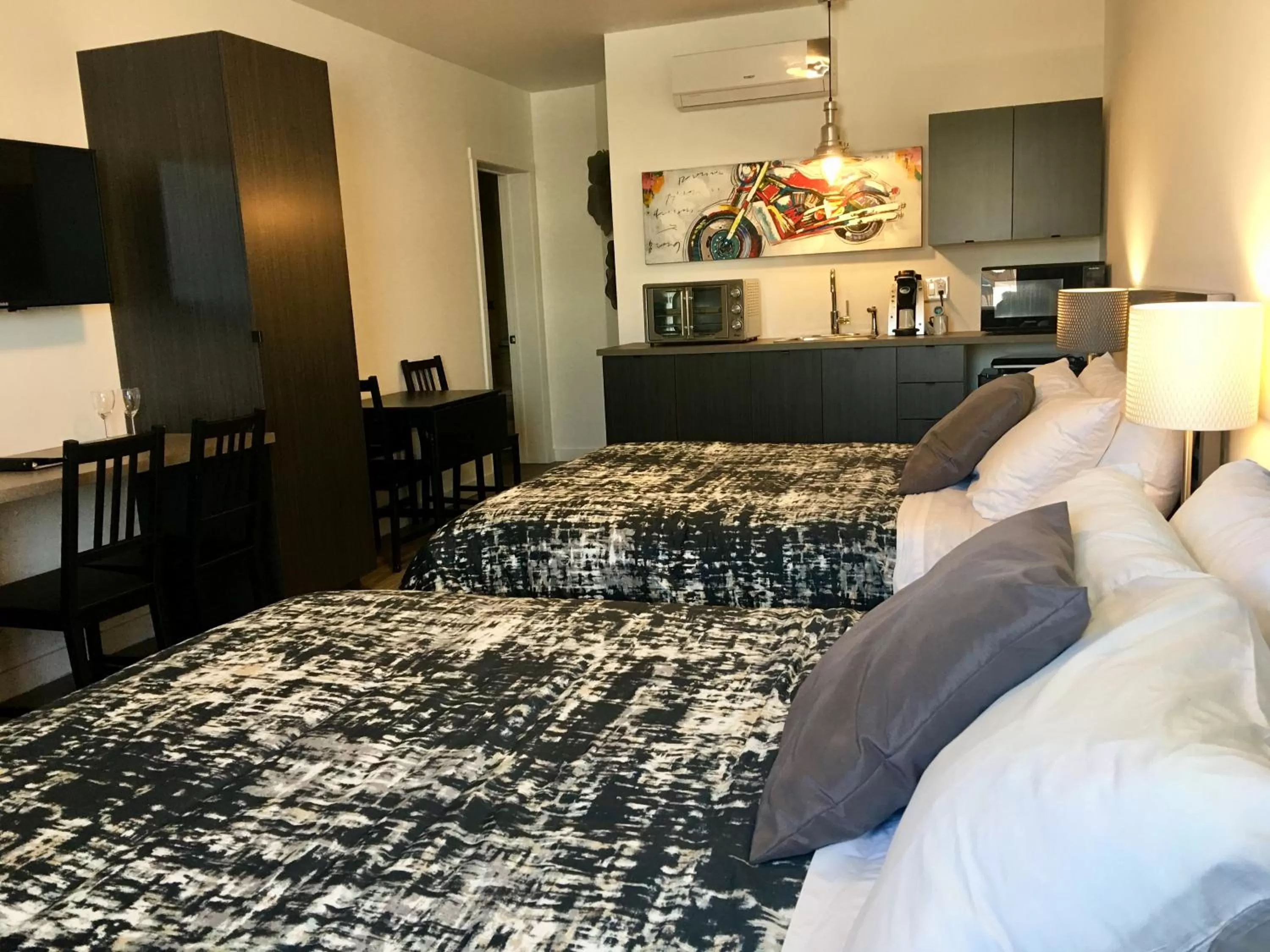 Bed in Hotel Historique Route 66