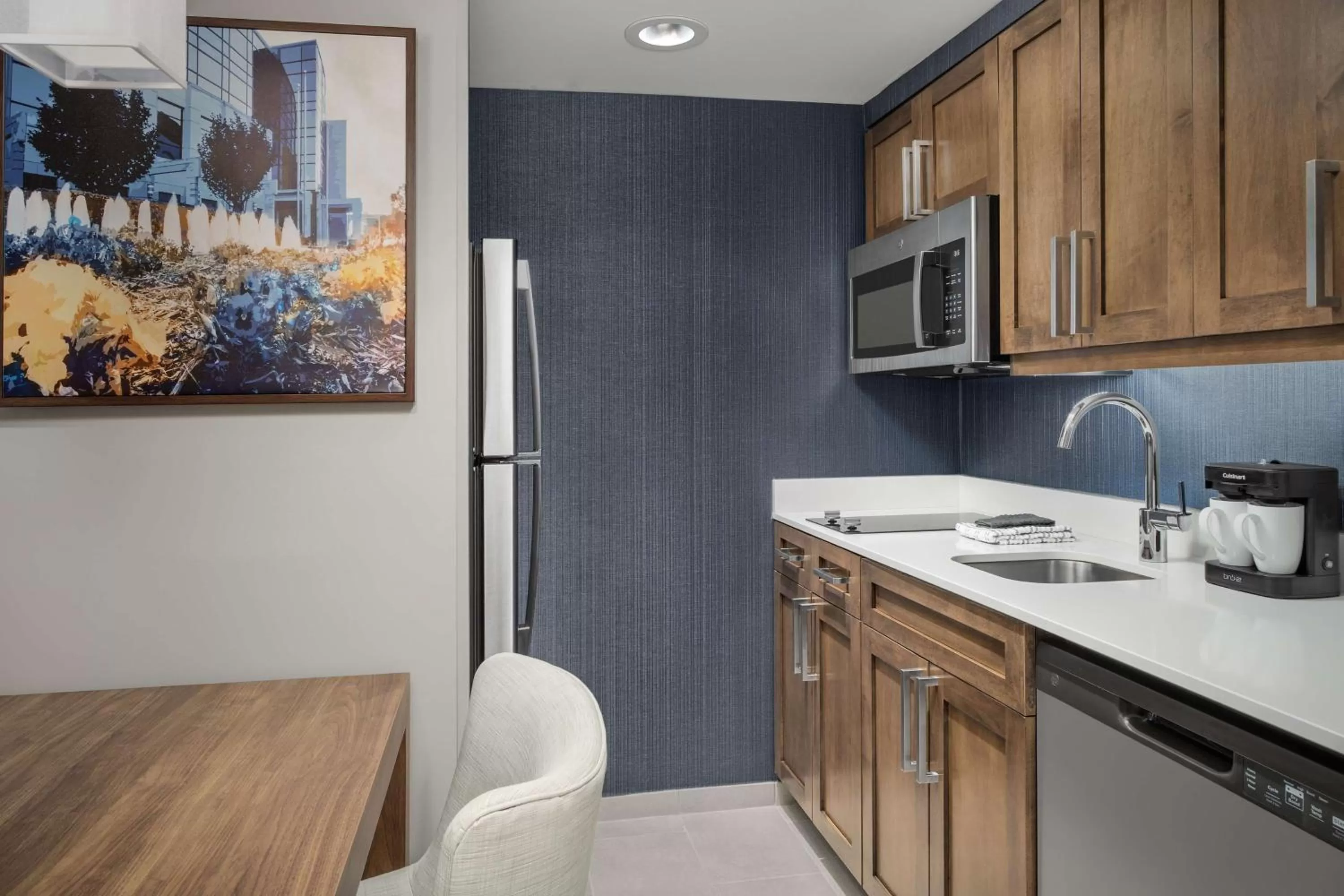Kitchen or kitchenette in Homewood Suites By Hilton Greenville, NC