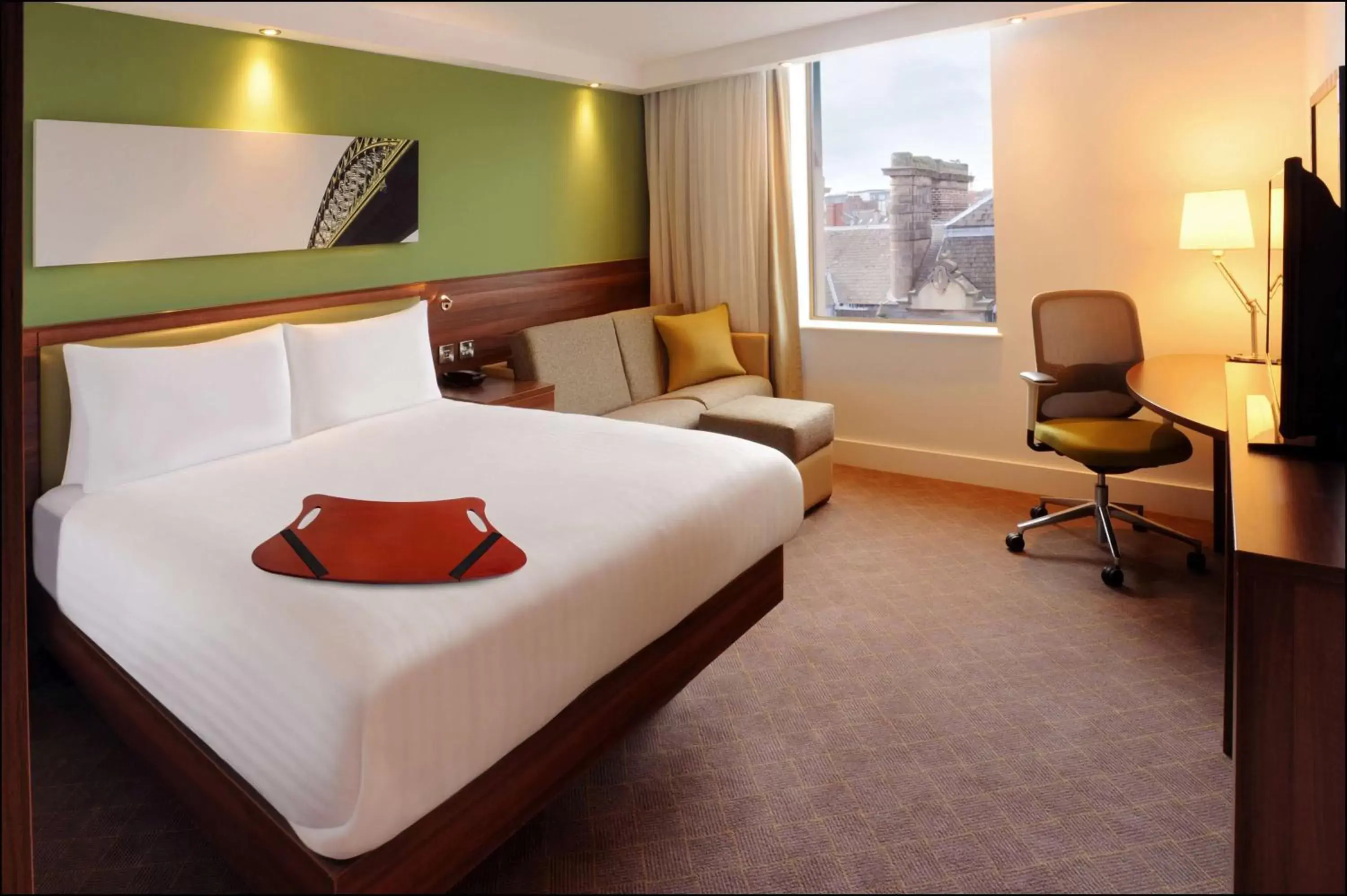 Queen Room with Sofa Bed in Hampton by Hilton Newcastle Queen Room with Sofa Bed in Hampton by Hilton Newcastle