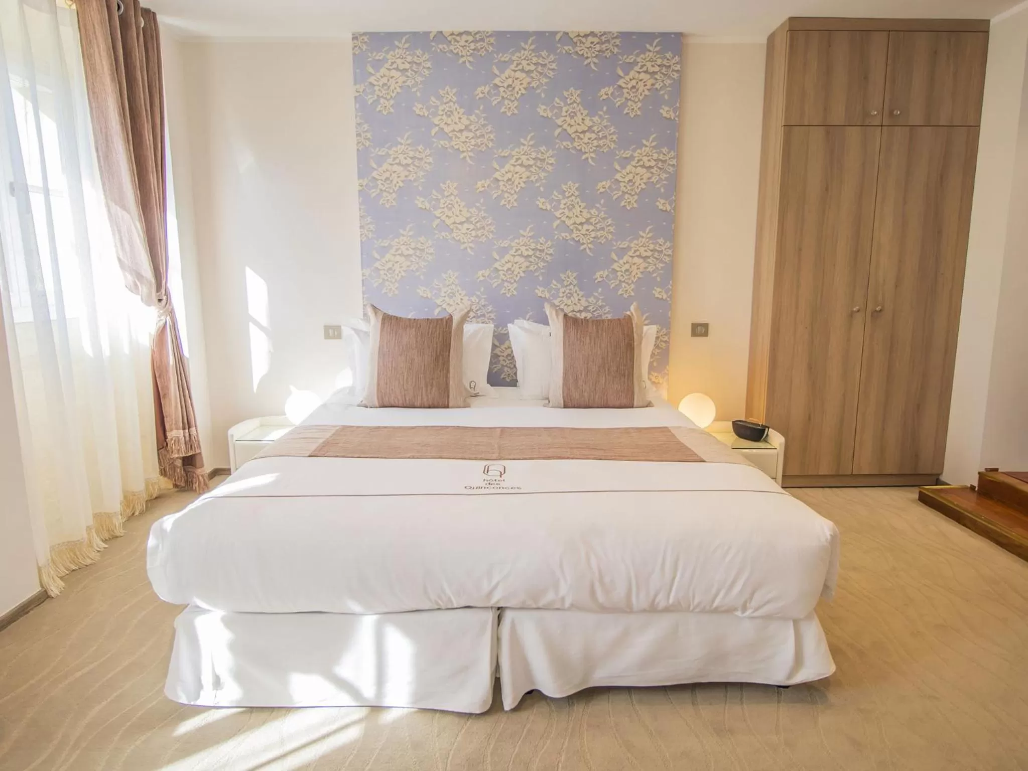 Decorative detail, Bed in Hotel des Quinconces Bordeaux Centre