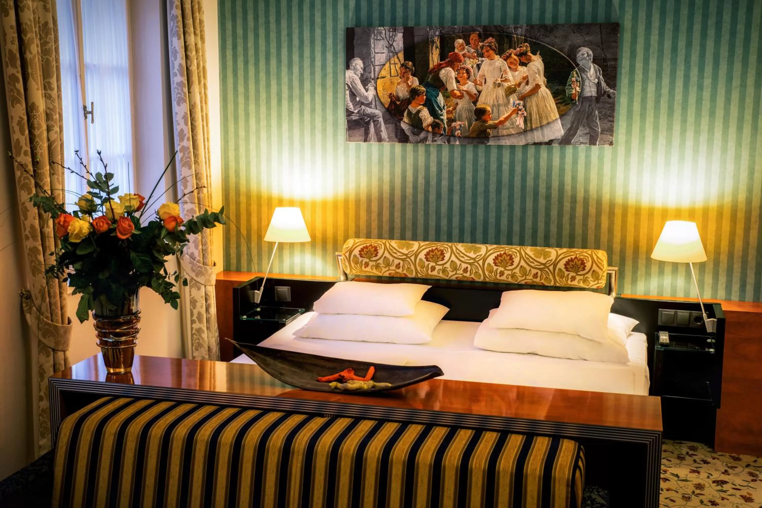 Photo of the whole room, Bed in Mercure Grand Hotel Biedermeier Wien