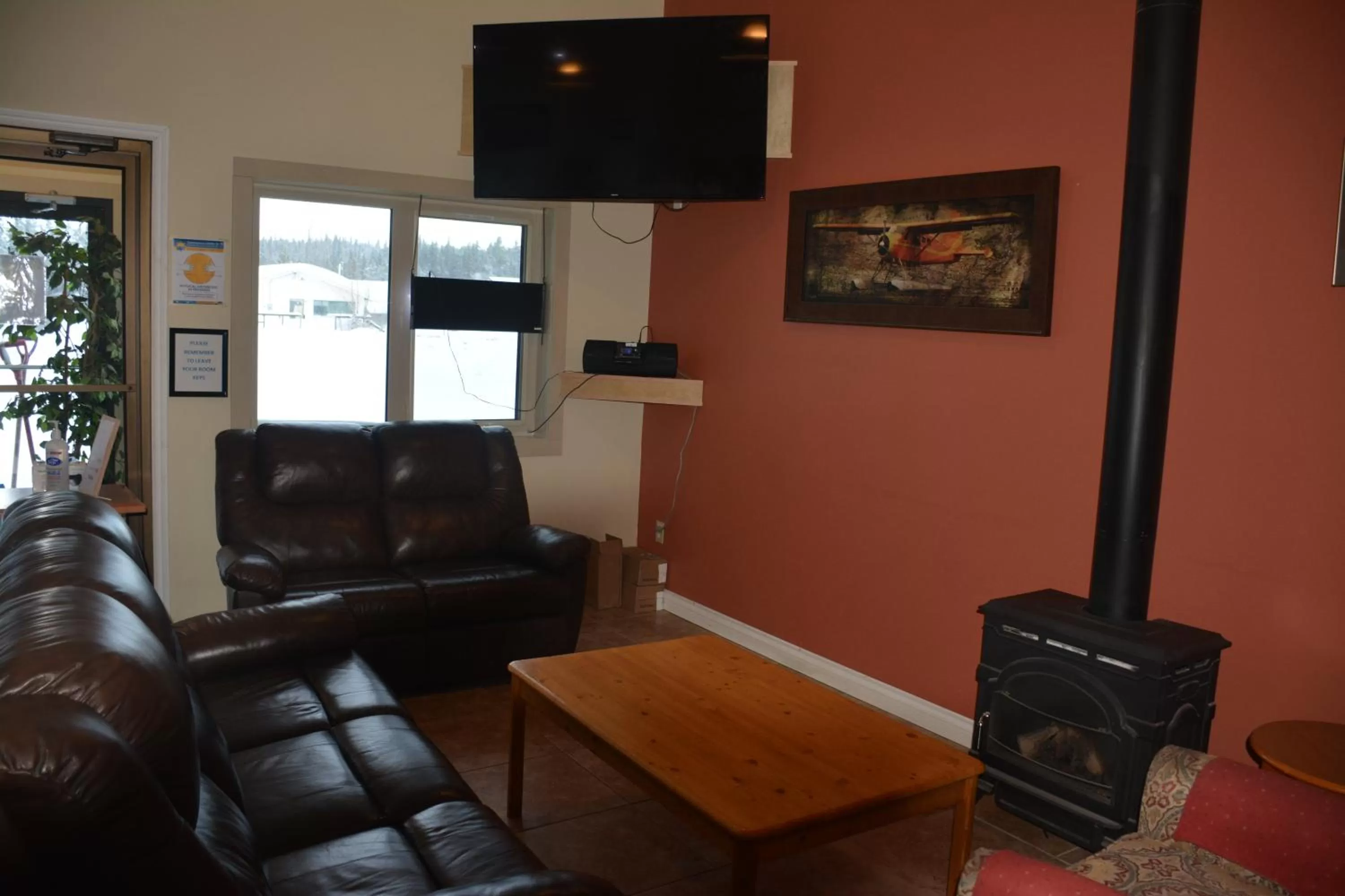 Seating Area in Northway Motor Inn