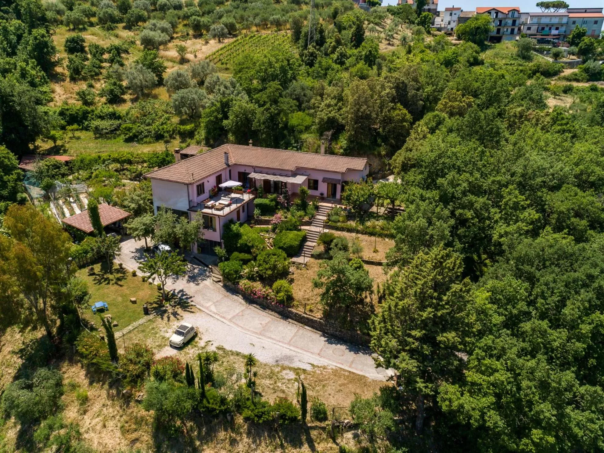 Property building in B&B Albachiara Casa di Campagna