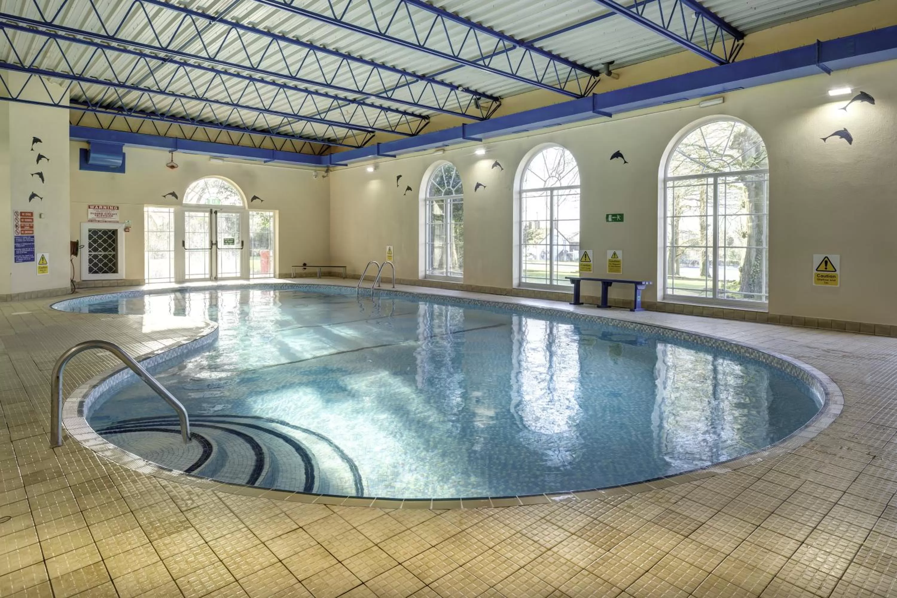 Swimming pool in Best Western The Royal Chase Hotel