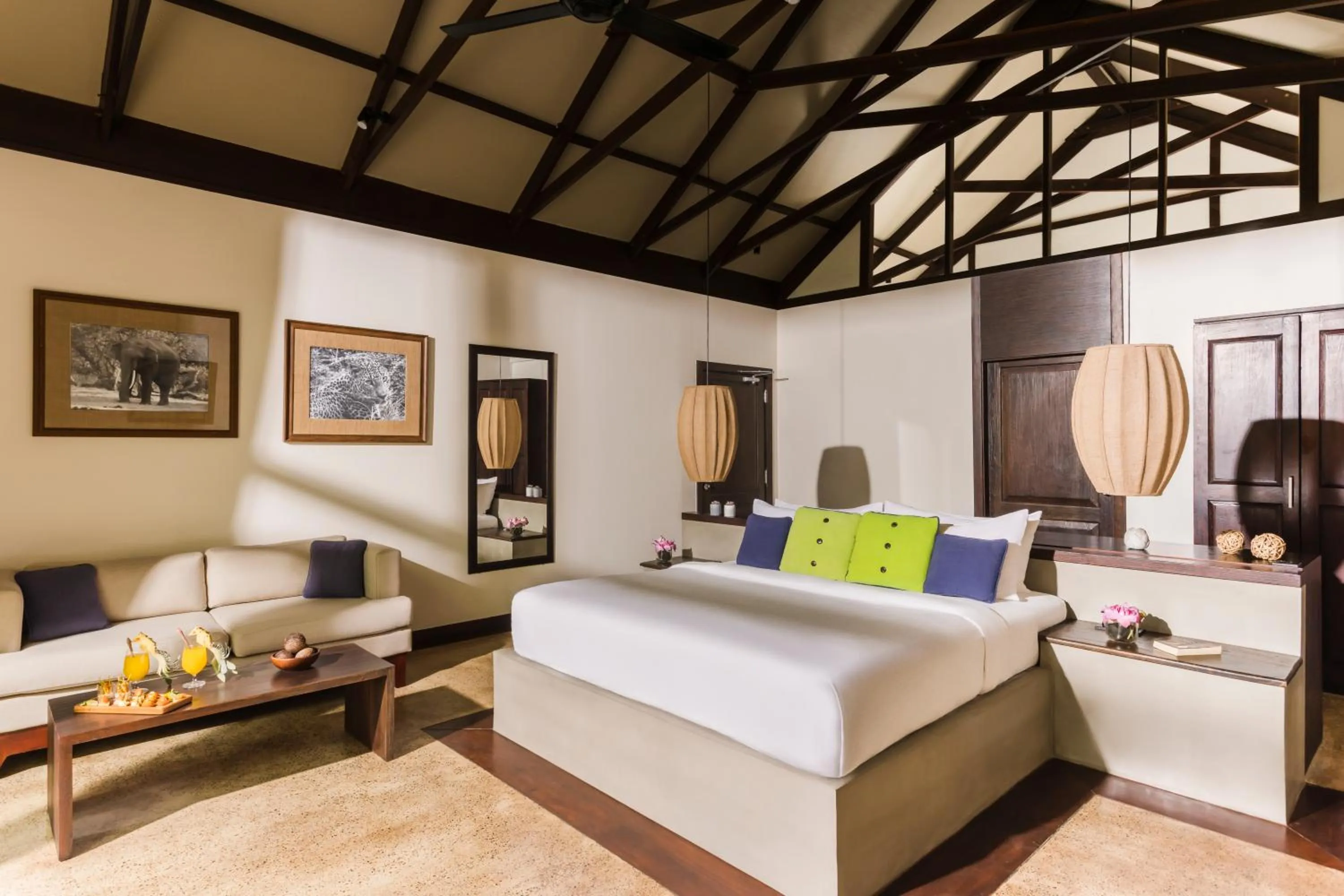 Bedroom, Bed in Uga Jungle Beach - Trincomalee