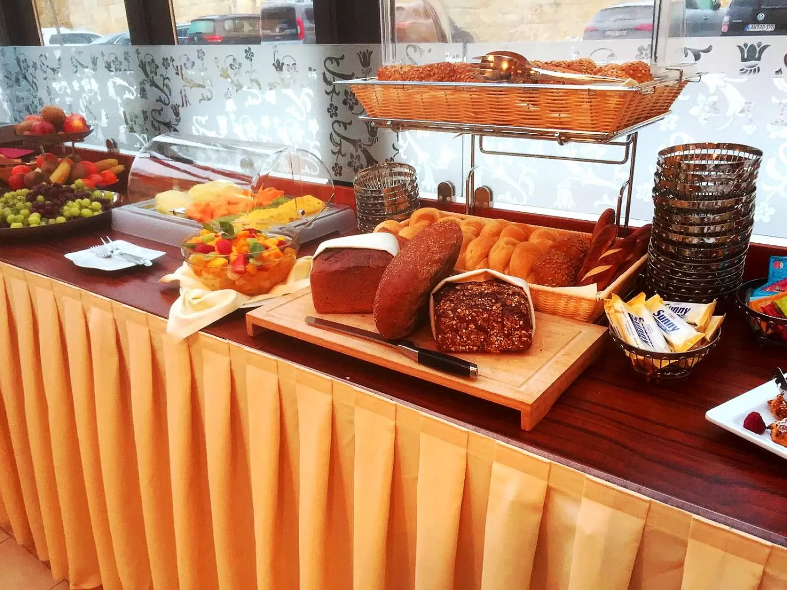 Buffet breakfast in Wellnesshotel Schönblick