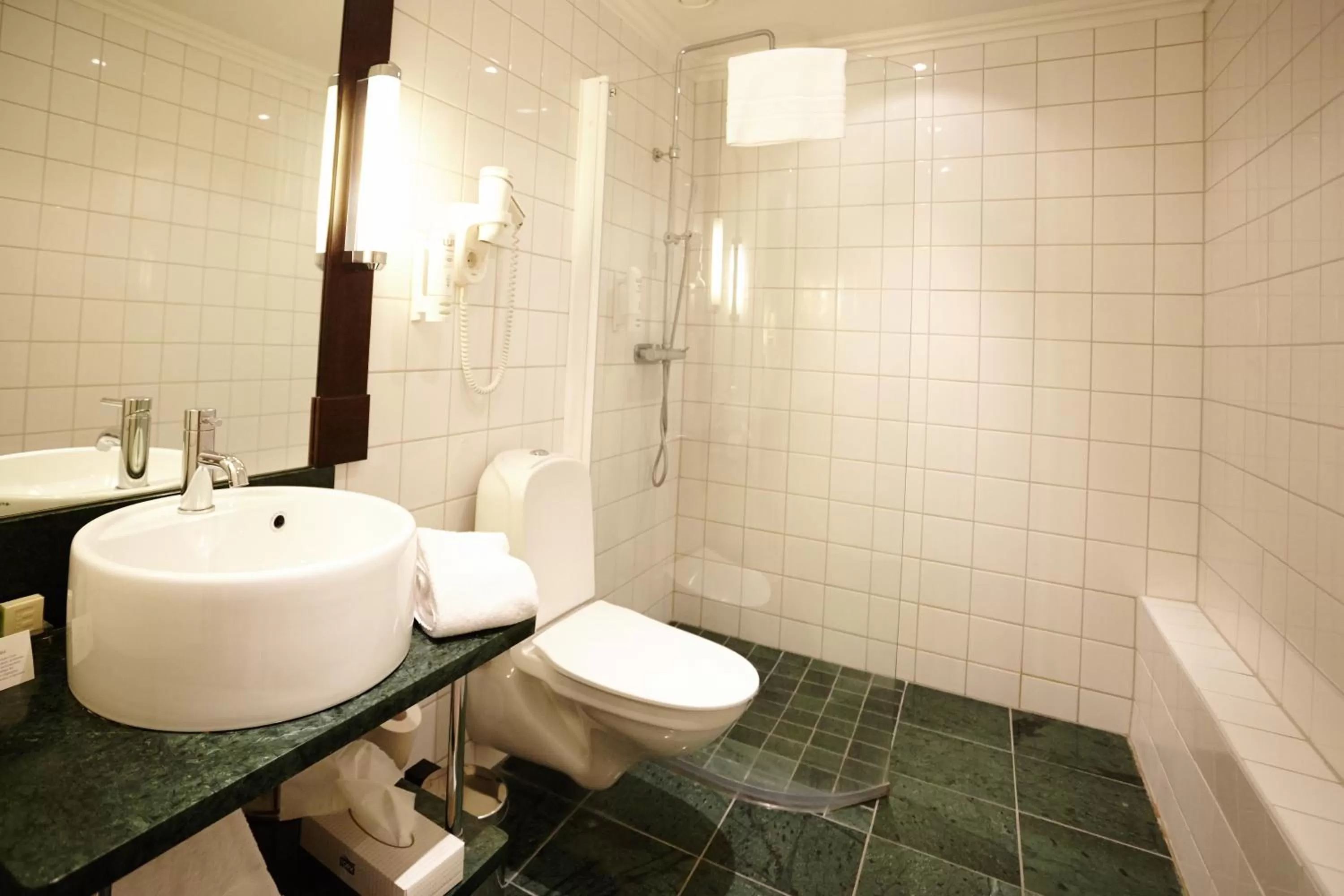 Bathroom in Elite Stadshotellet Växjö