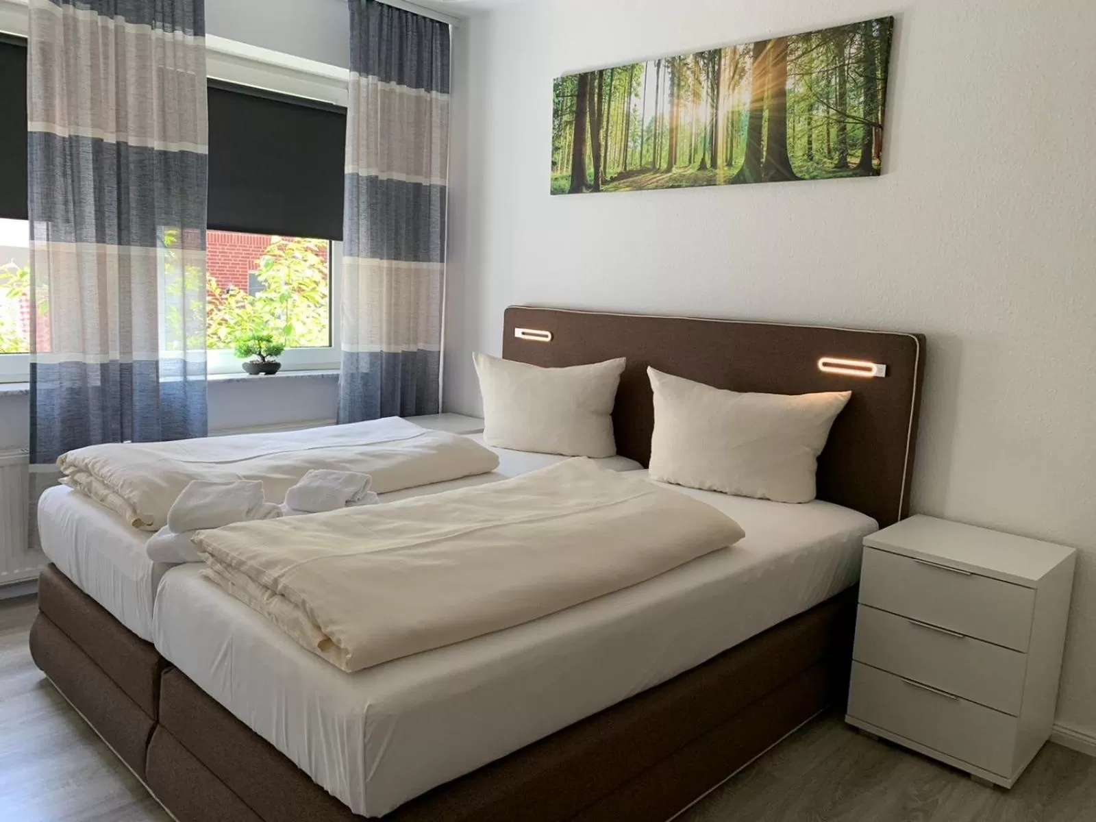 Bed in Hotel Bispinger Hof