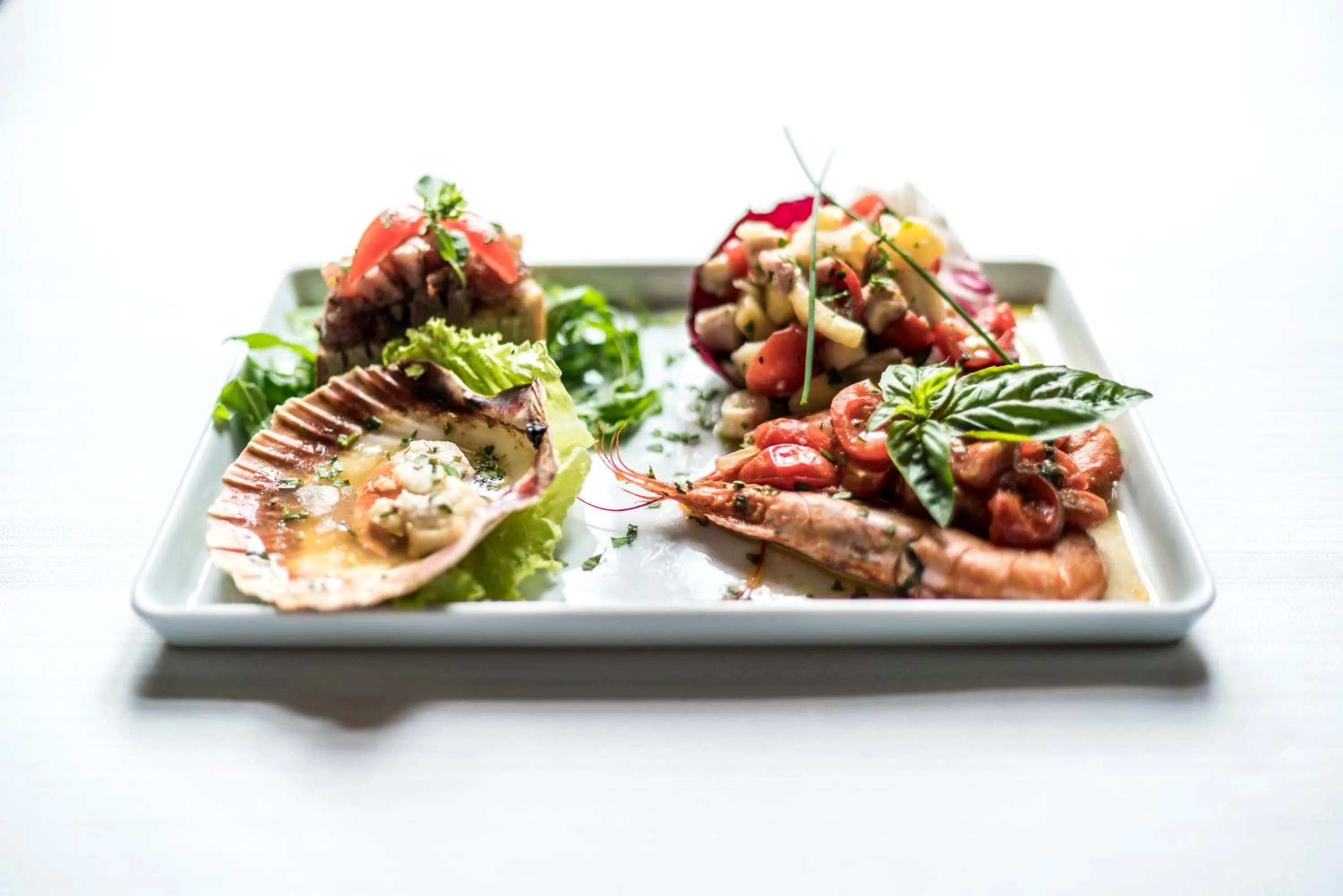 Food close-up in Hotel Dogana