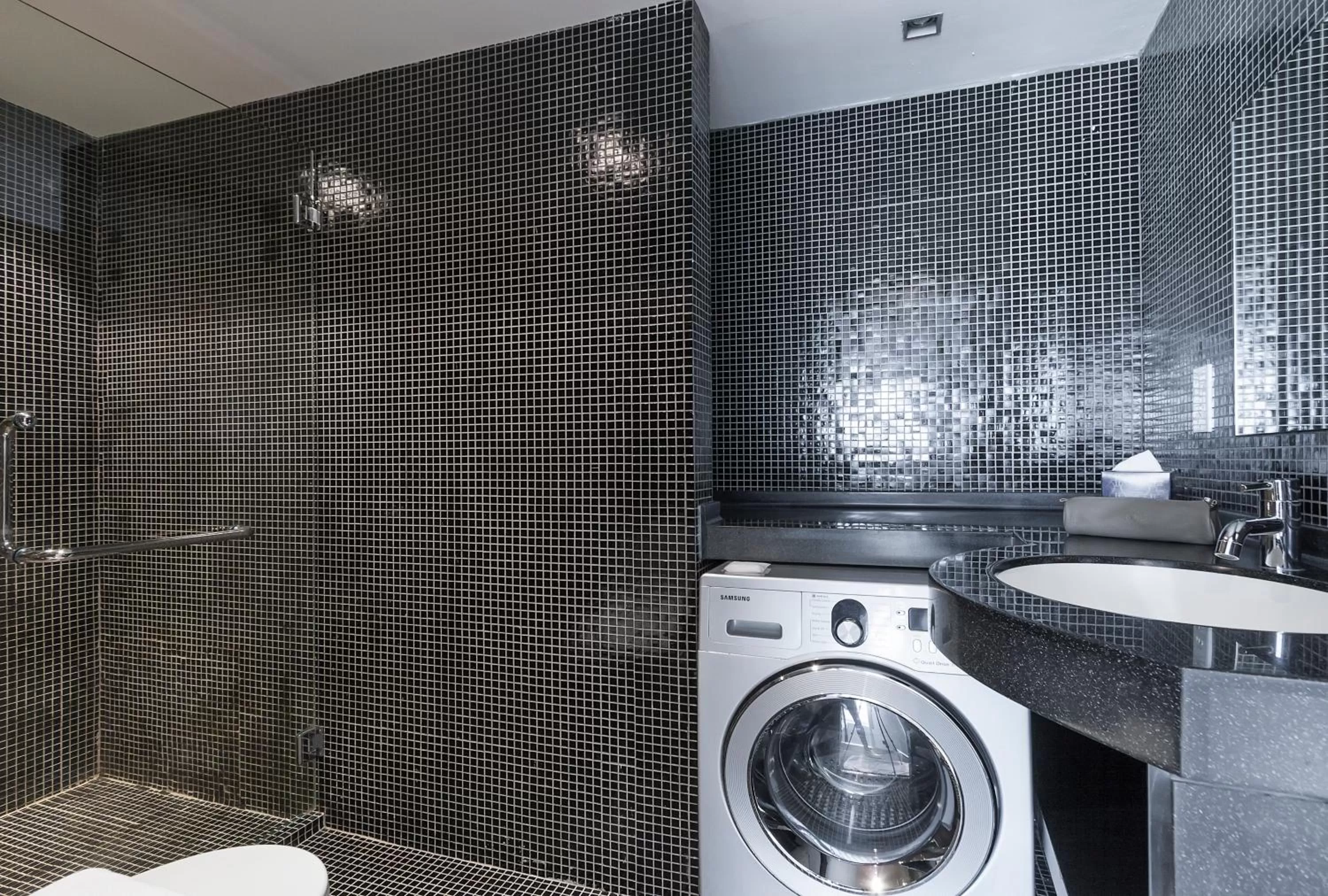 Bathroom in Citadines Fusionopolis Singapore